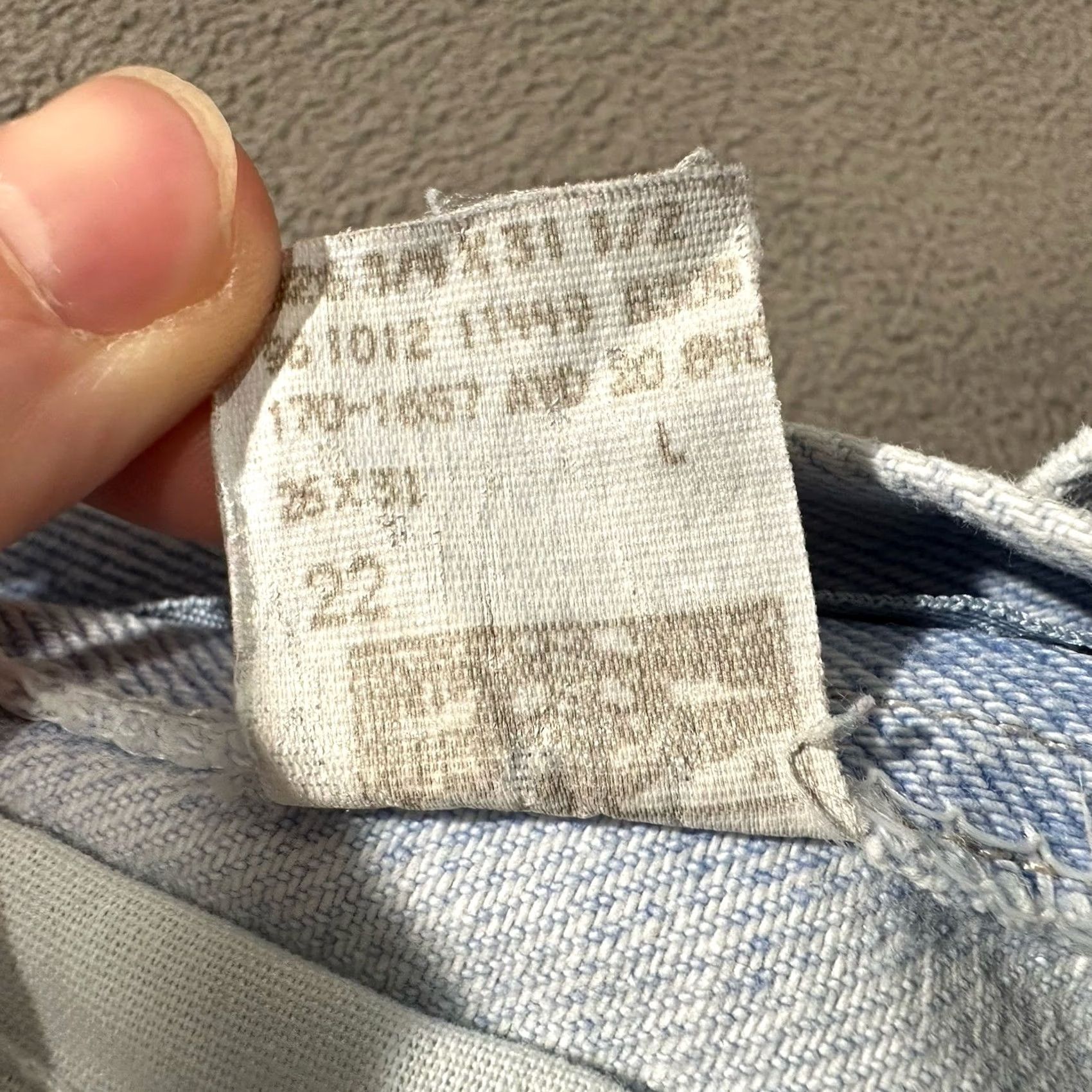 Lee VINTAGE Lee Riders Jeans Womens 7 Medium (24) Light Wash GUC Size 28" / US 6 / IT 42 - 4 Thumbnail