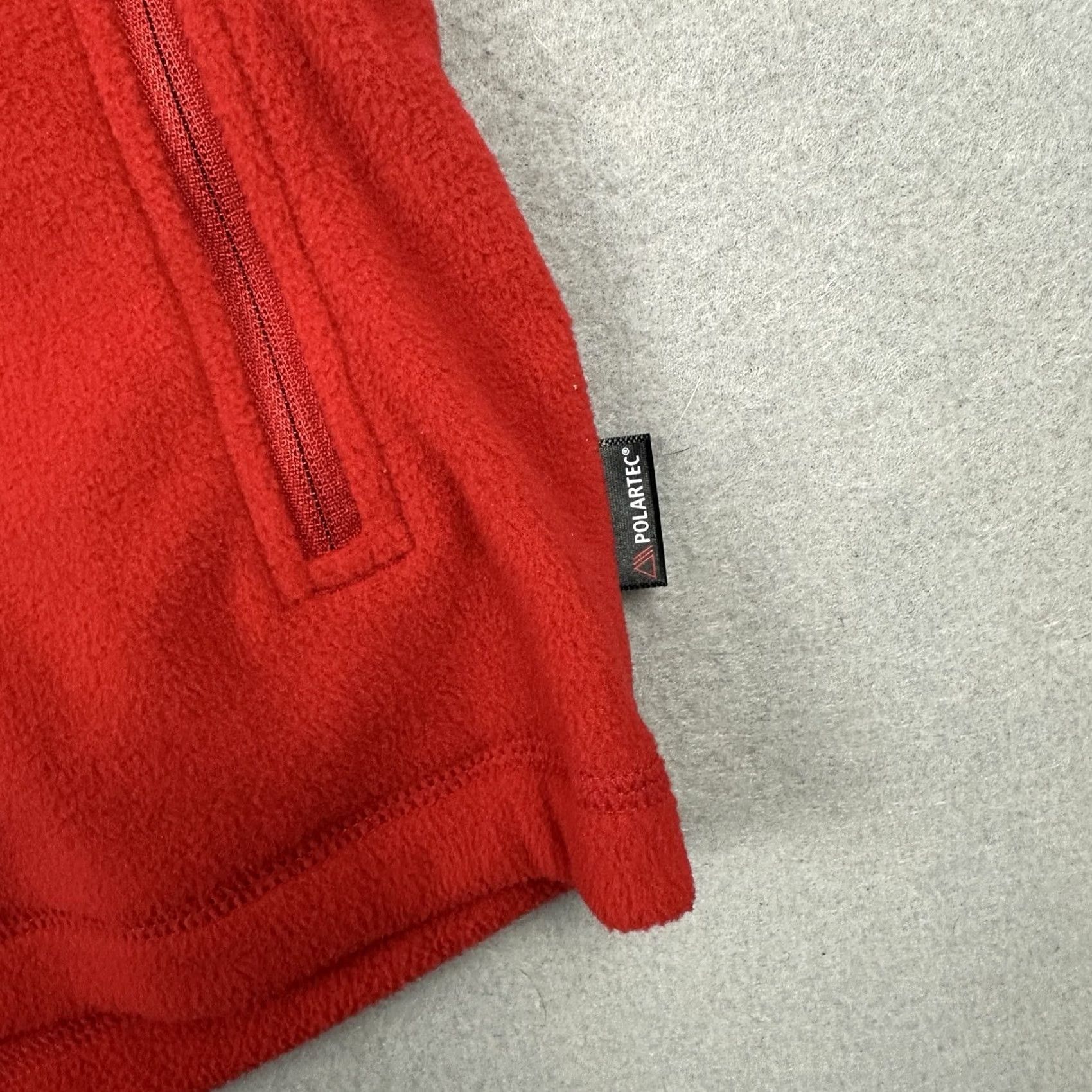 Helly Hansen Helly Hanson Jacket Red Full Zip Fleece Polarrtec Pockets XL Men Size US XL / EU 56 / 4 - 6 Thumbnail