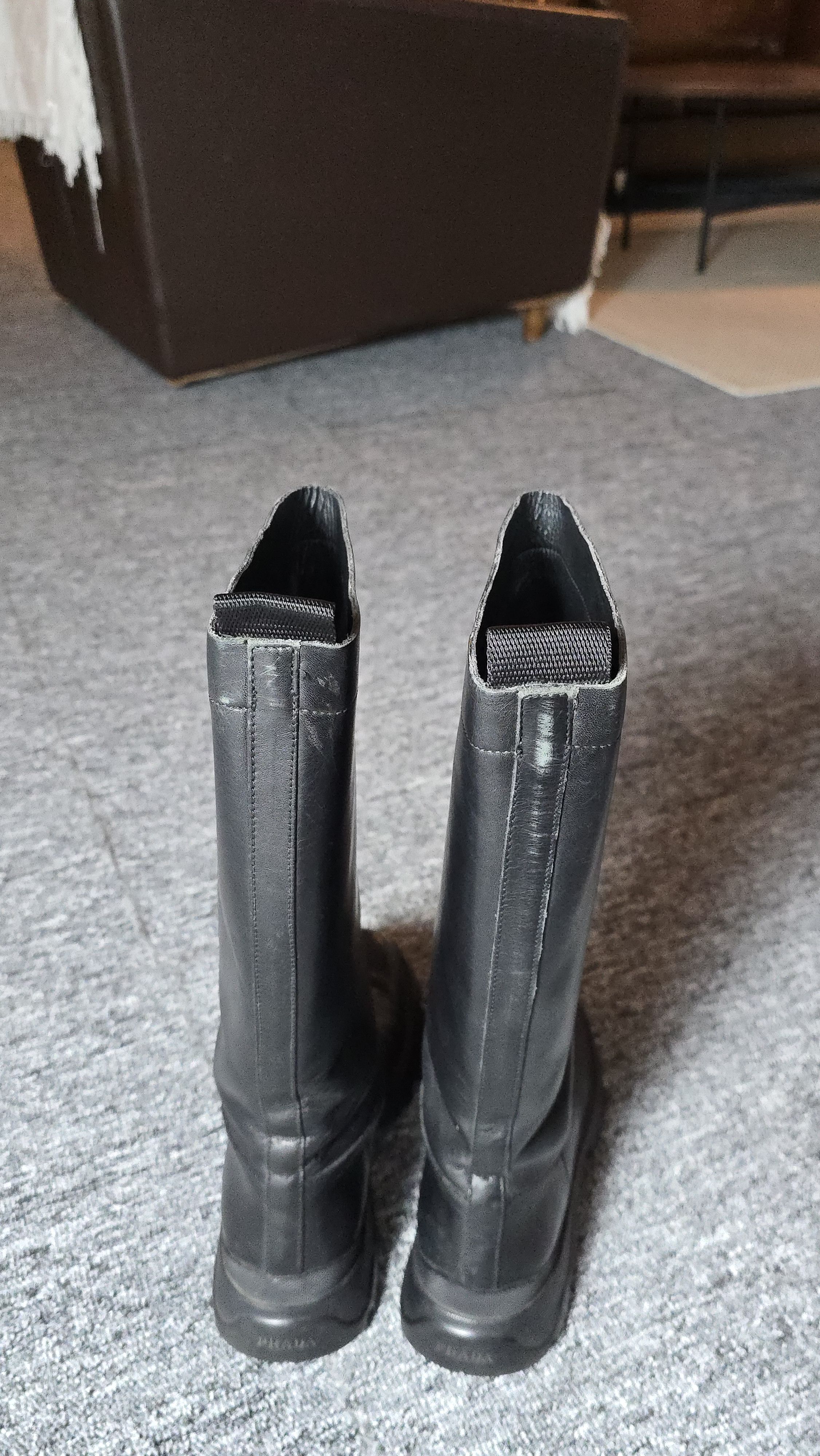 Prada PRADA SPORTS LUG SOLE BOOTS. 2004. Size US 6 / IT 36 - 8 Thumbnail