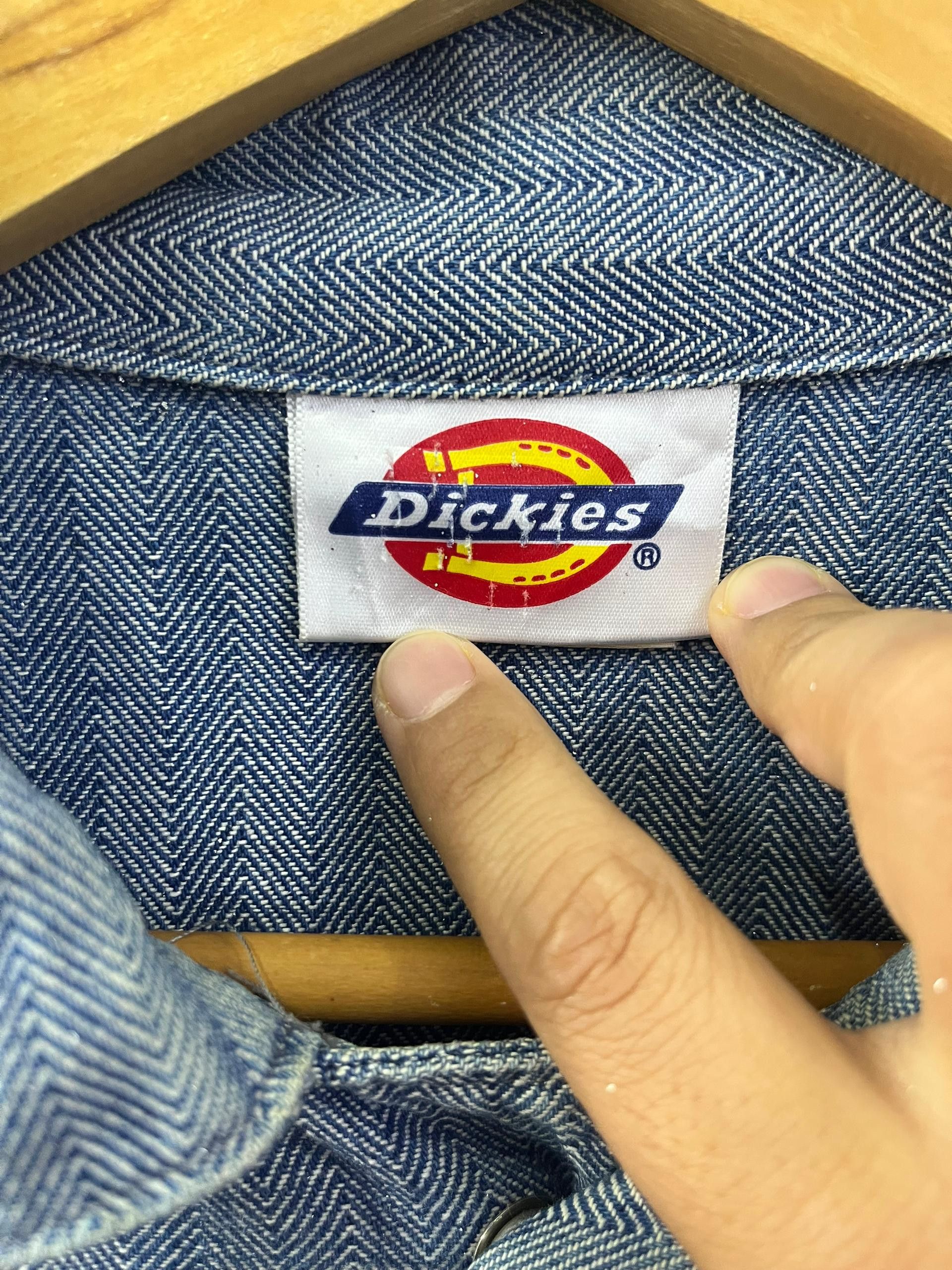 Dickies Vintage Dickies Herringbone Denim Coverall Size US 42 / EU 58 - 8 Thumbnail