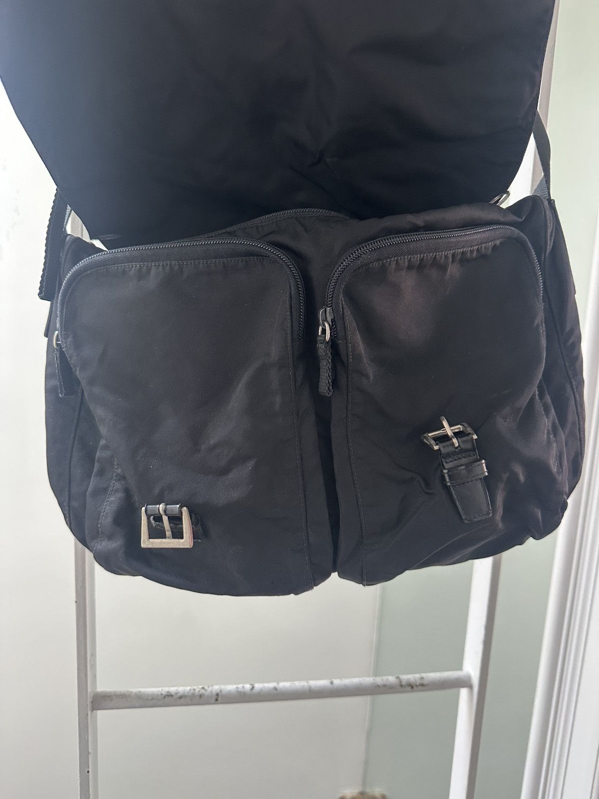 Prada Prada Tessuto Nylon Sling Bag Size ONE SIZE - 7 Thumbnail