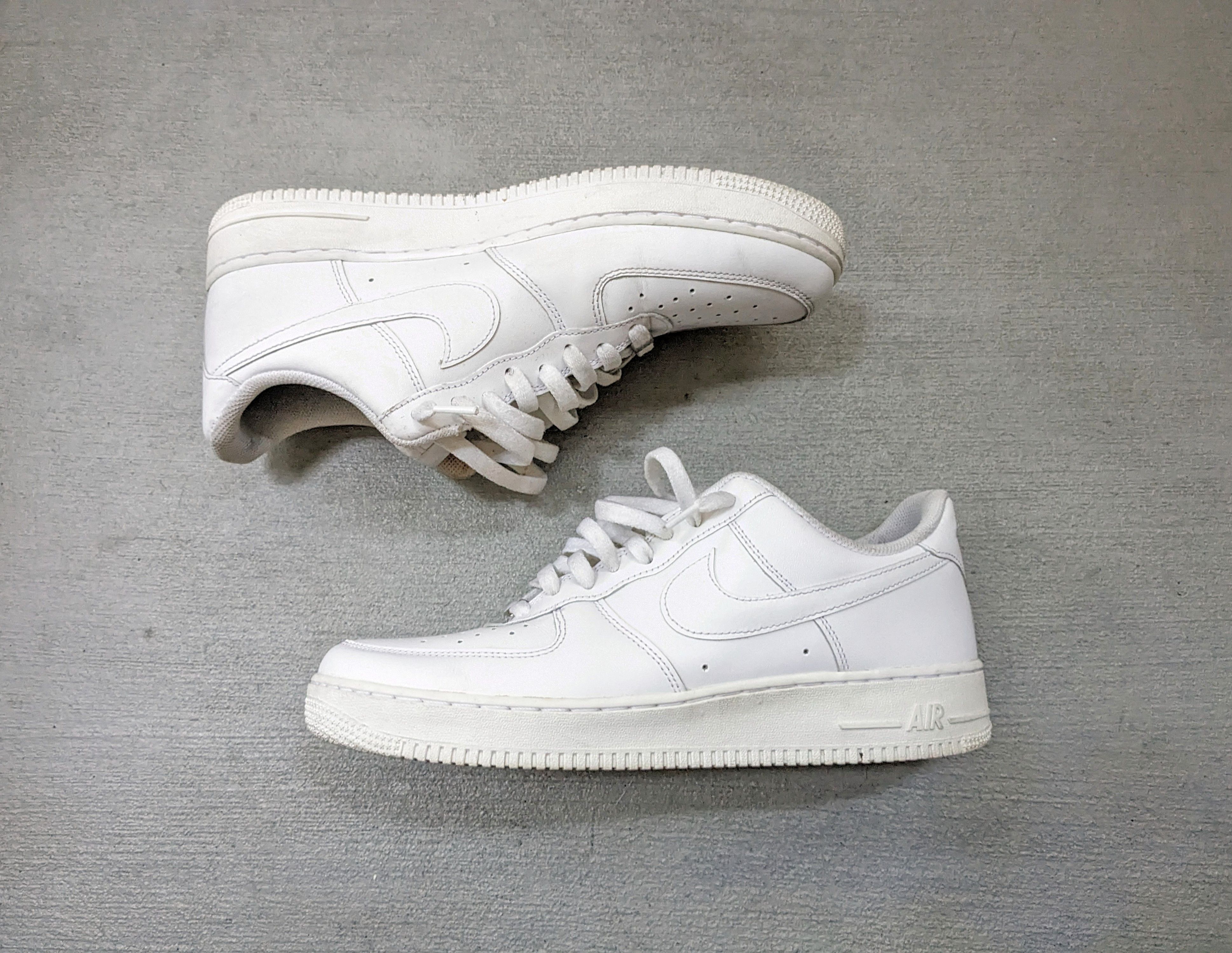 Nike Nike Air Force 1 Low Size 11.5 White Leather Lace CW2288-111 Size US 11.5 / EU 44-45 - 1 Thumbnail