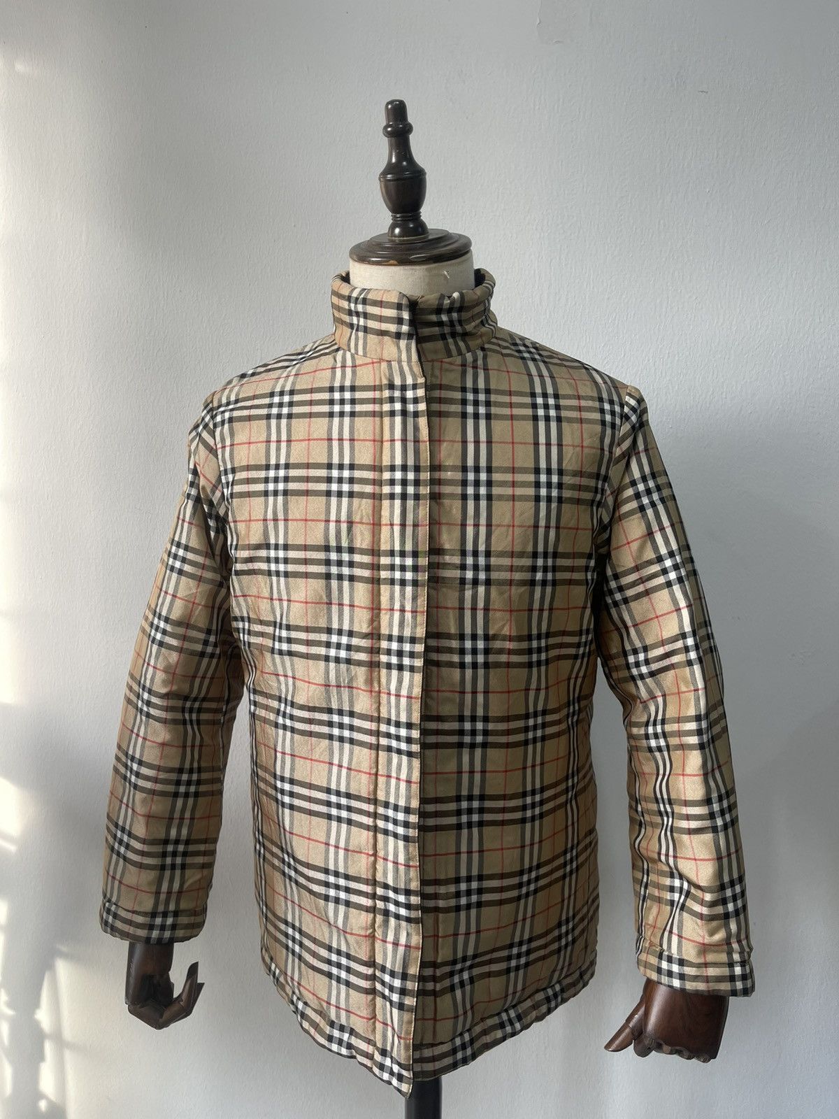 Burberry Burberry Nova Check Reversible Jacket c1 Size US L / EU 52-54 / 3 - 3 Thumbnail