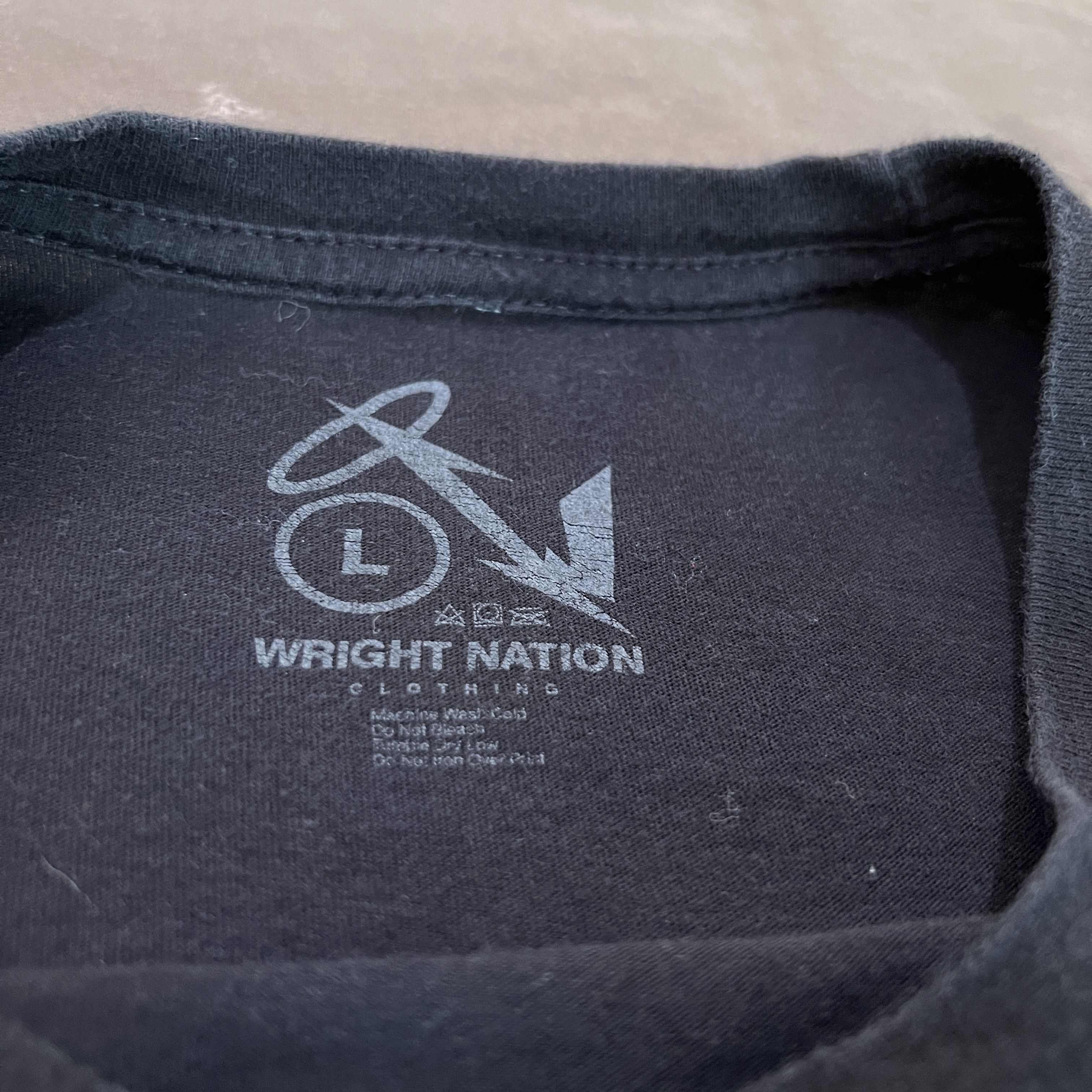 Rap Tees wright nation clothing Tee graphic streetwear Size US L / EU 52-54 / 3 - 3 Thumbnail