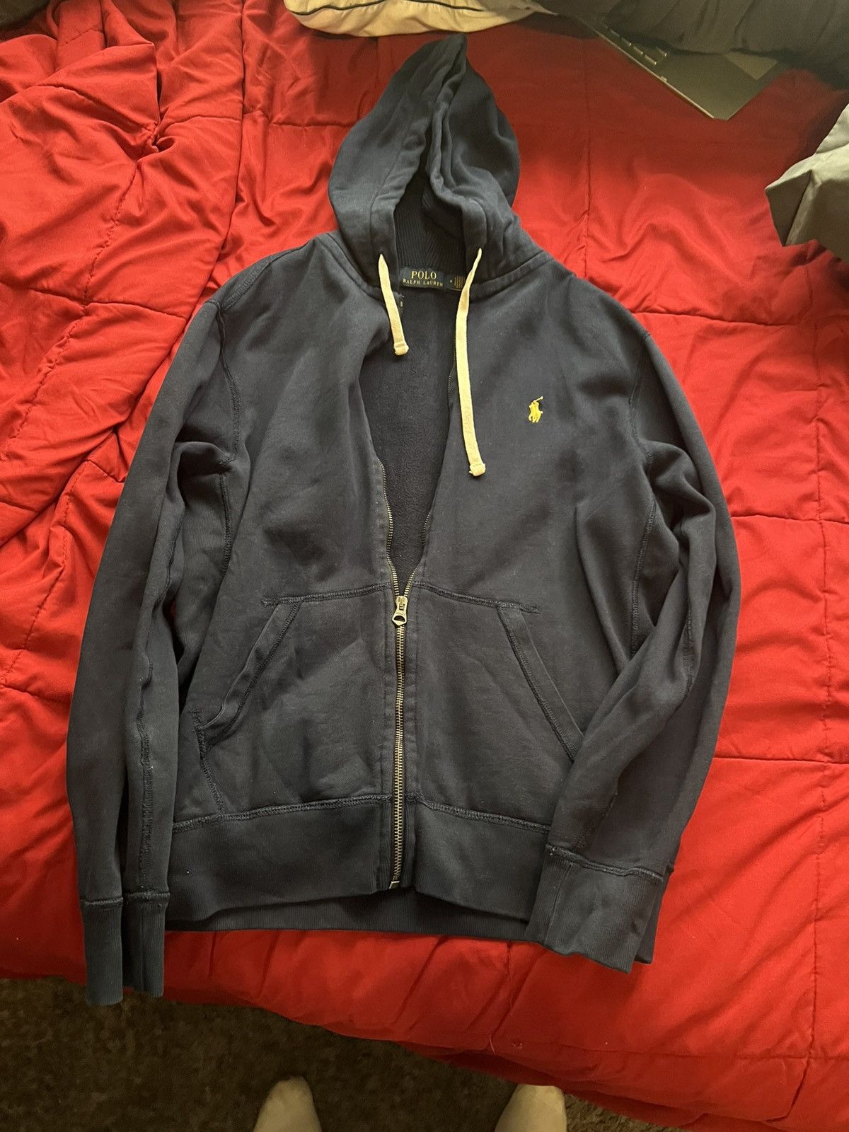 Polo Ralph Lauren Nave blue polo zip up Size US M / EU 48-50 / 2 - 1 Preview