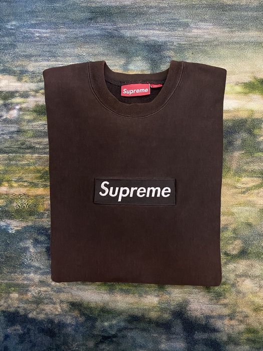 Supreme Supreme 2003 Box Logo Brown on Brown Grailed