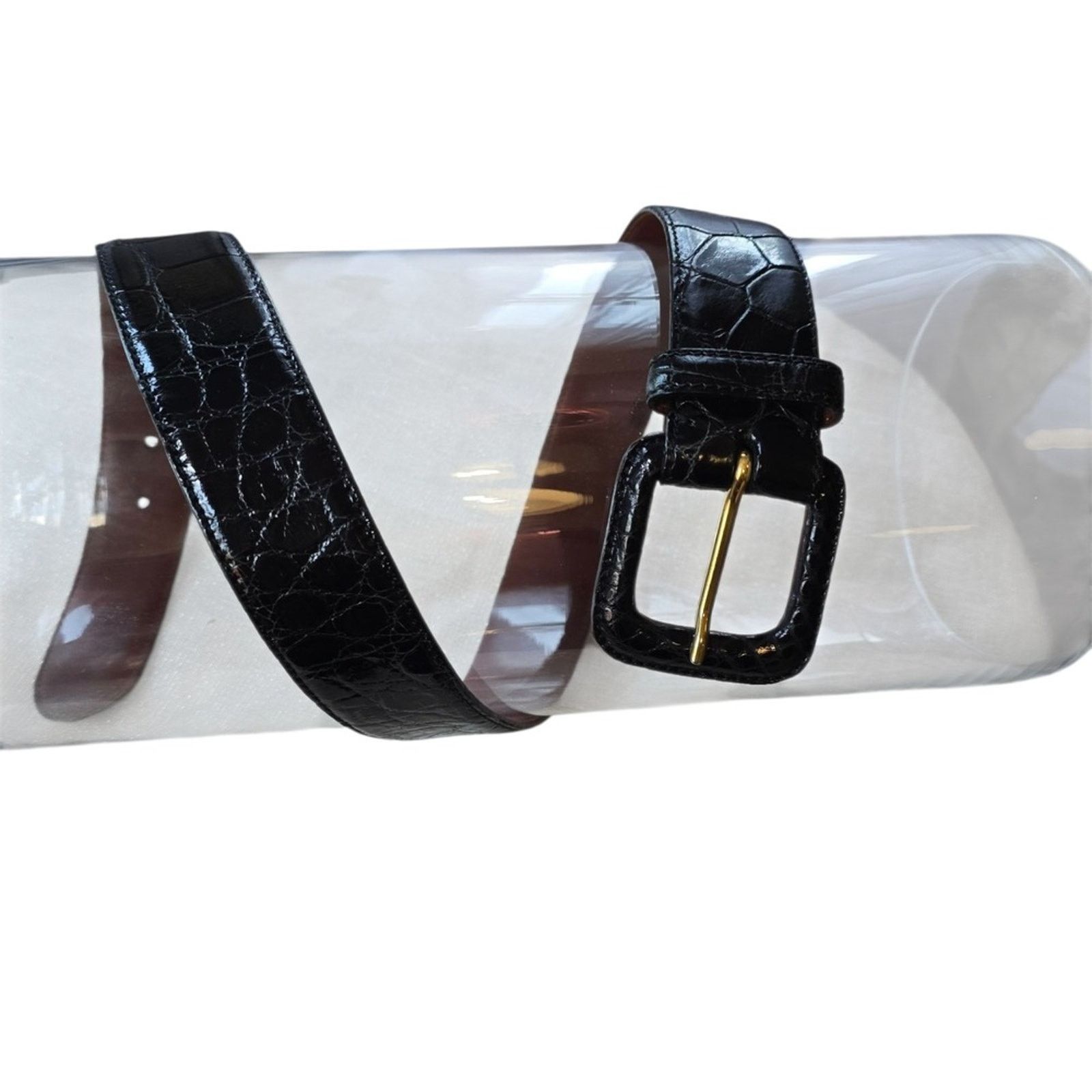 Ralph Lauren Ralph Lauren Genuine American Alligator‎ Leather Belt 30 Size 30 - 10 Thumbnail
