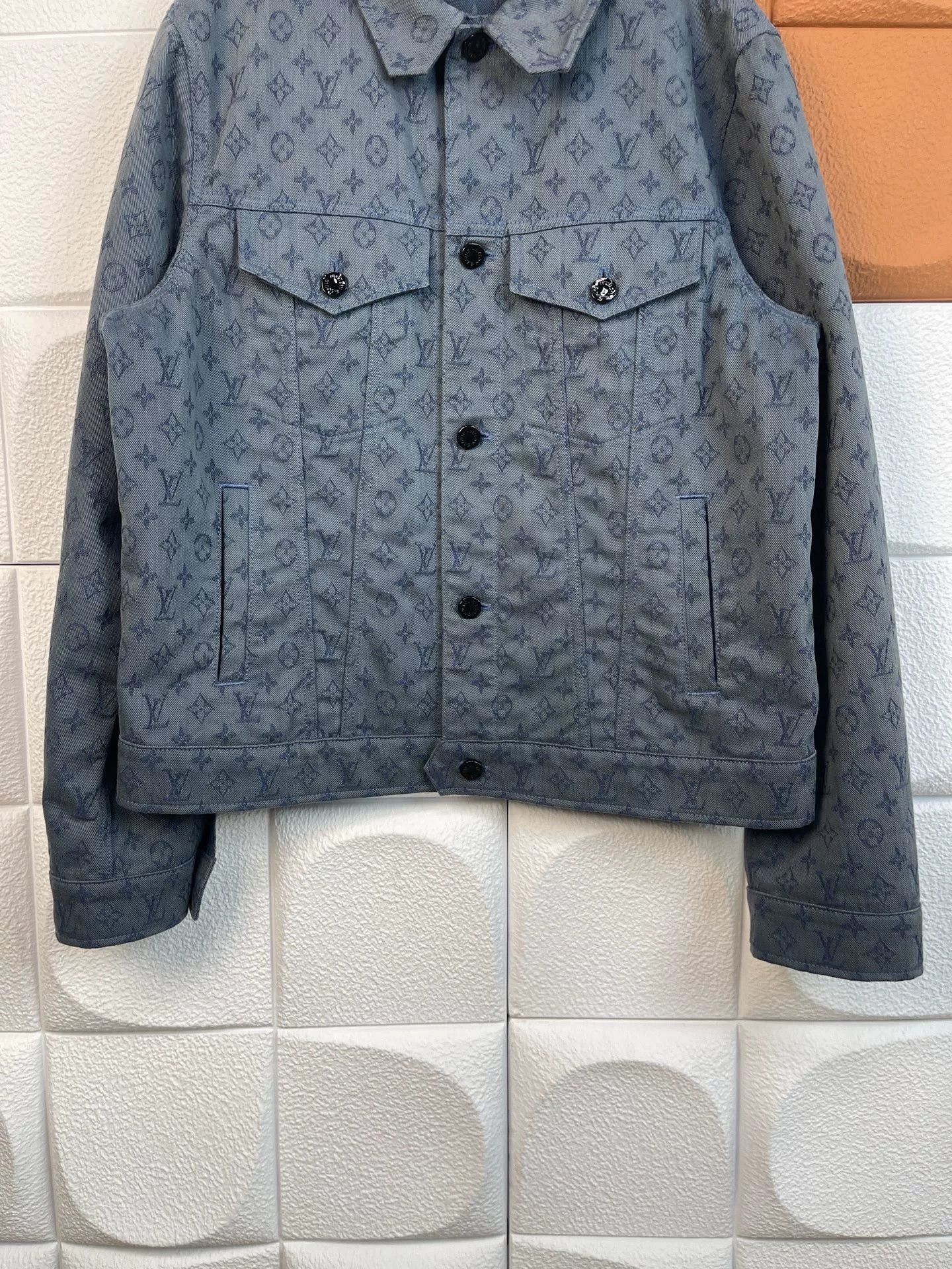 Louis Vuitton Louis Vuitton Blue Denim Jacket Size US L / EU 52-54 / 3 - 4 Thumbnail