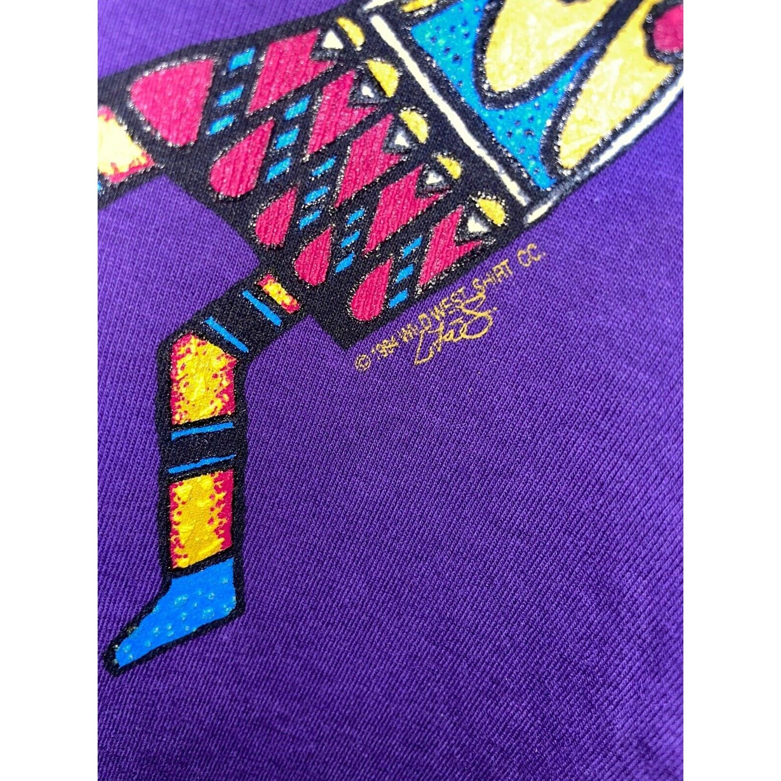 Jerzees Vintage Arizona Native Shirt Jerzees 90s Kokopelli Tee Size US L / EU 52-54 / 3 - 7 Thumbnail
