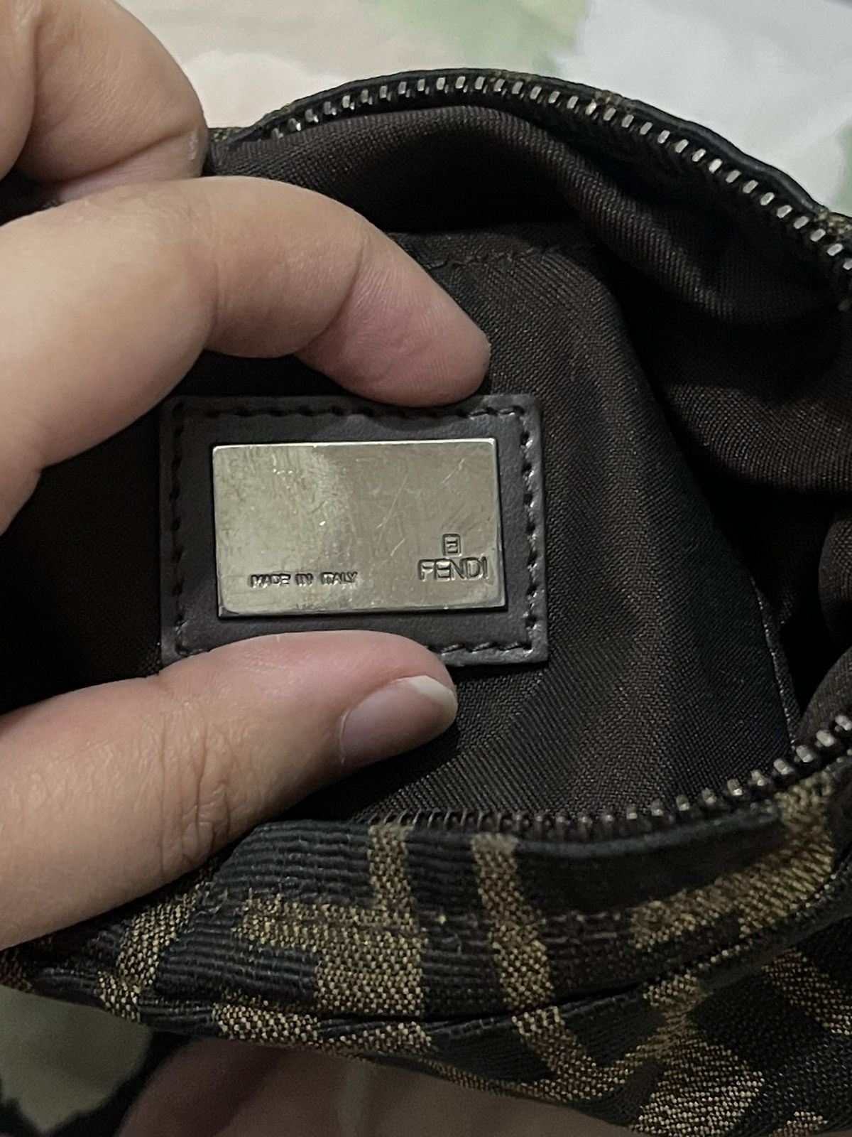 Fendi × Vintage Fendi Zucca Oyster Baguette Size ONE SIZE - 19 Thumbnail