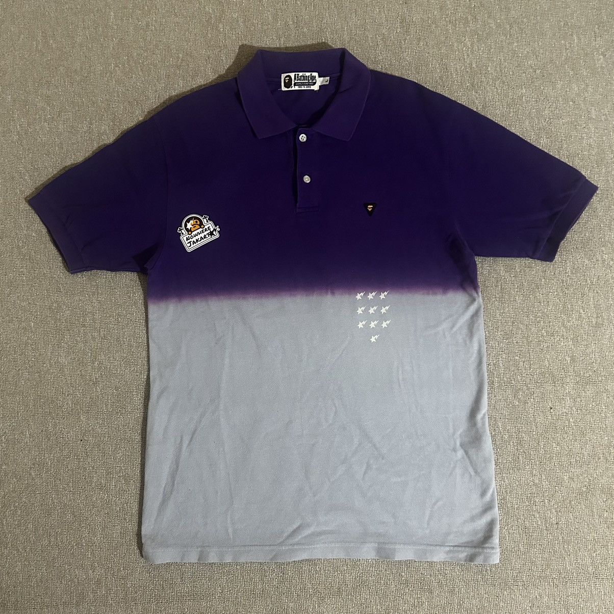 Bape Ape General Gradation Polo Size US L / EU 52-54 / 3 - 4 Thumbnail