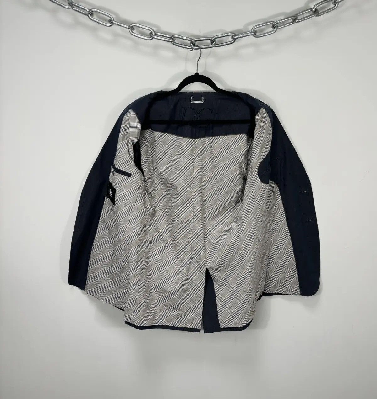 Dolce & Gabbana × Vintage Vintage Dolce & Gabbana Men’s Striped Rare Blazer Jacket Size 42R - 2 Thumbnail