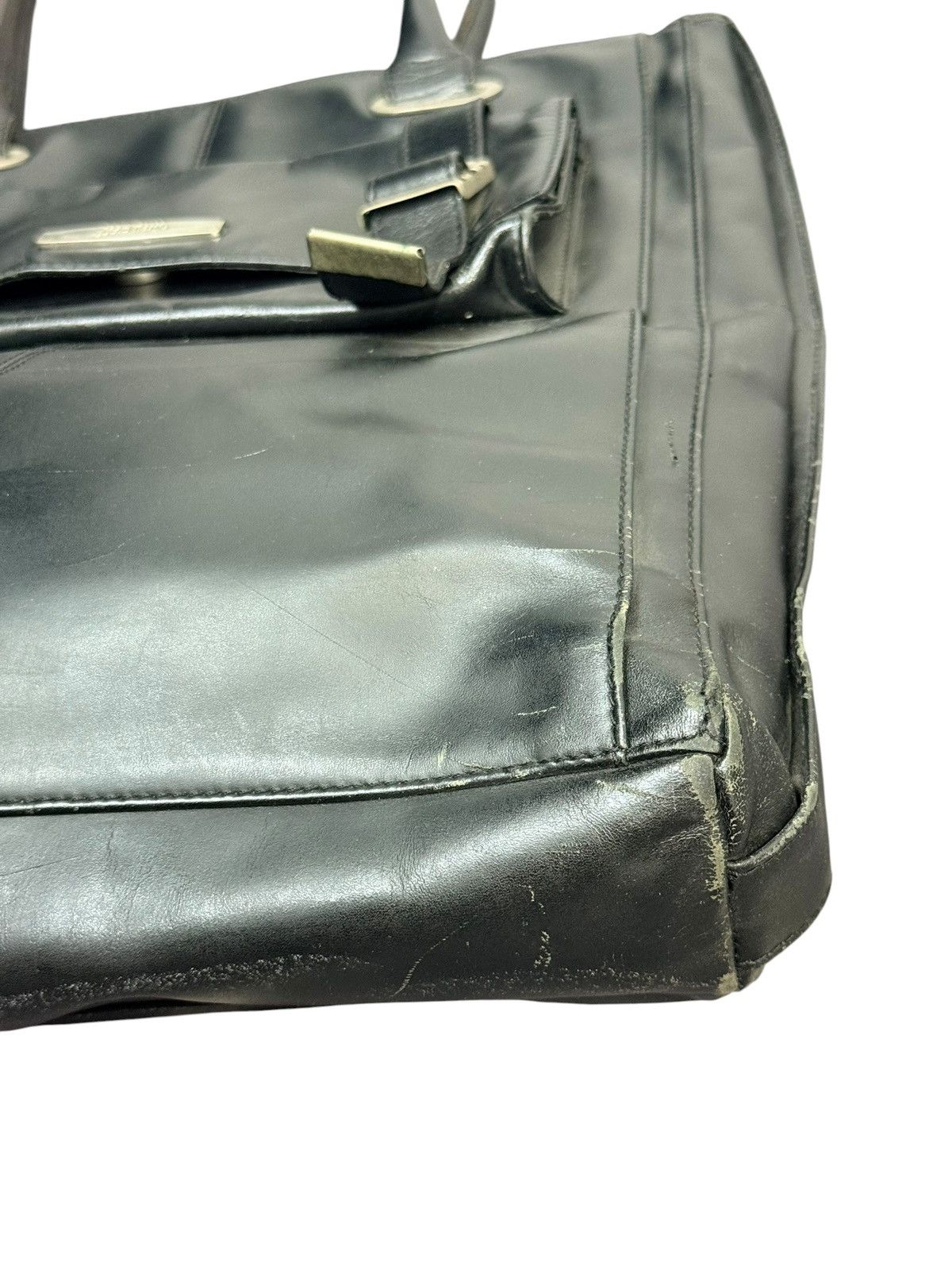 Jean Paul Gaultier Full Leather JPG Tote Bag prada julius dior homme lgb 1🟩4 Size ONE SIZE - 8 Thumbnail