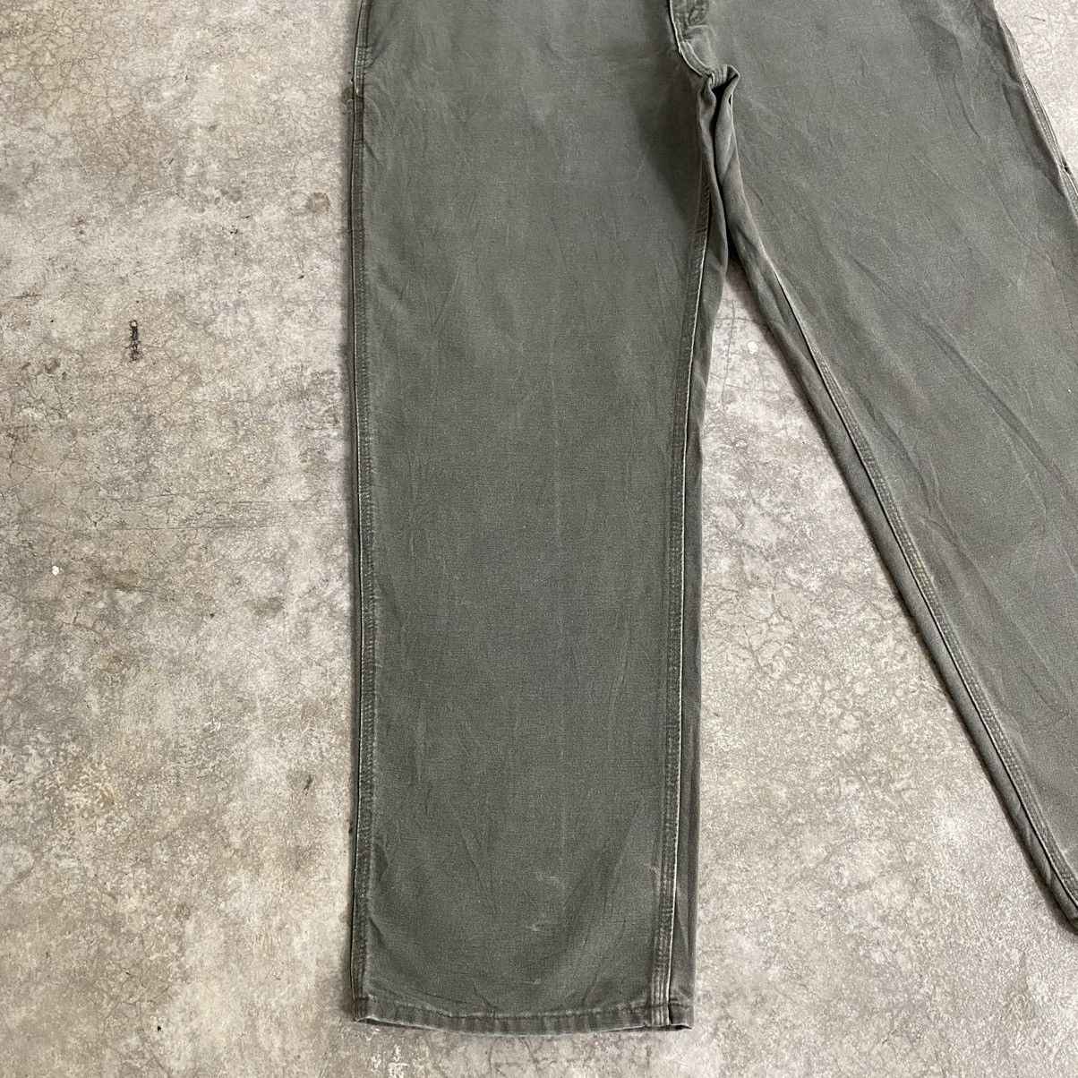 Carhartt Vintage Carhartt Moss Green Carpenter Work Pants Size US 39 - 5 Thumbnail