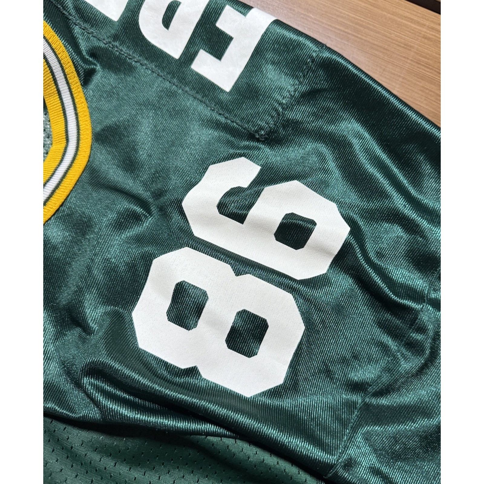 Champion Vtg Antonio Freeman #86 Green Bay Packers NFL Jersey Mens 48 Size US XL / EU 56 / 4 - 11 Thumbnail