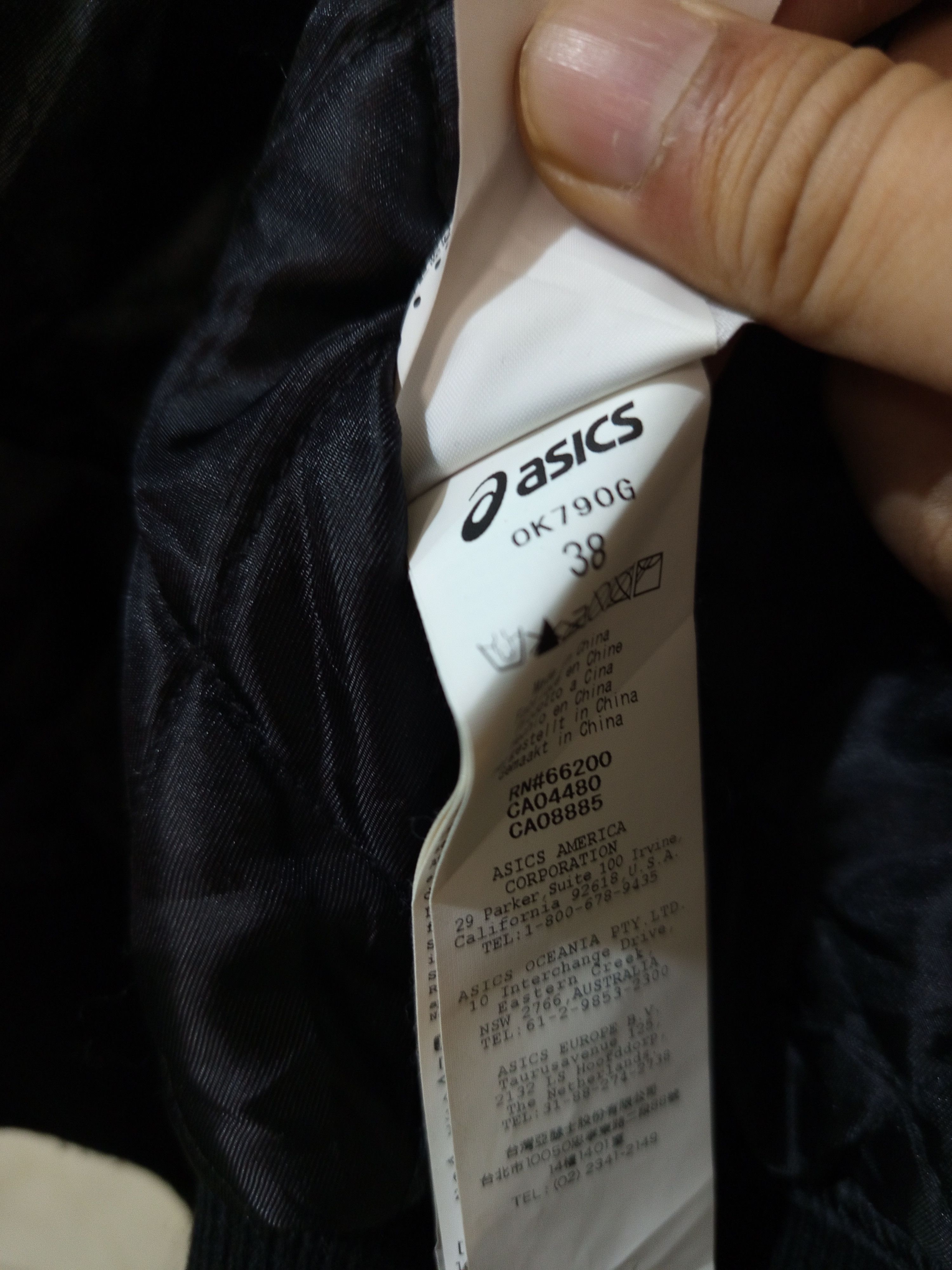 Onitsuka Tiger Andrea Pompilio Jacket Produce By Asics