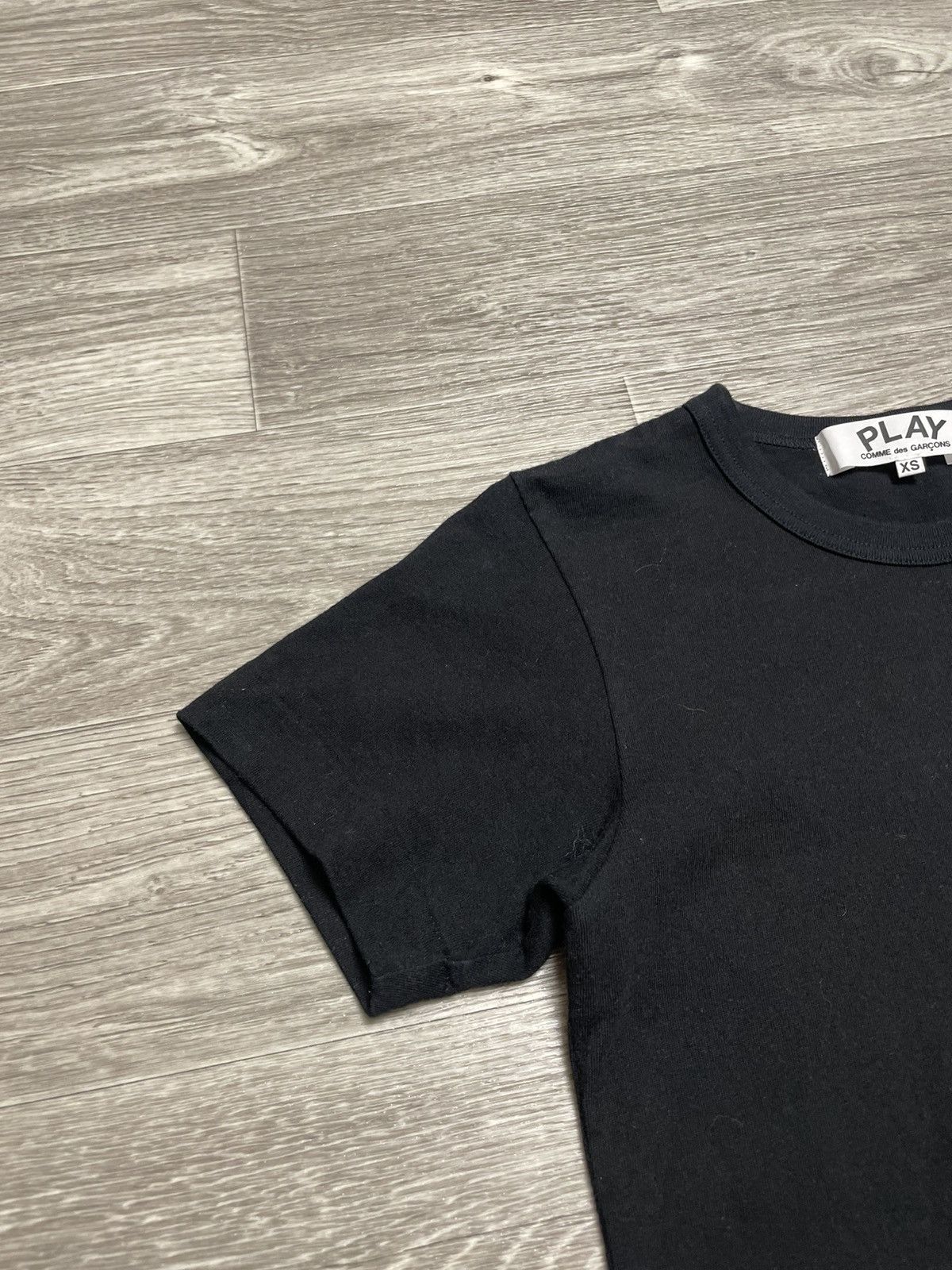 Comme des Garcons Comme Des Garsons Play Heart Logo Black T-Shirt Y2K Size XS / US 0-2 / IT 36-38 - 4 Thumbnail