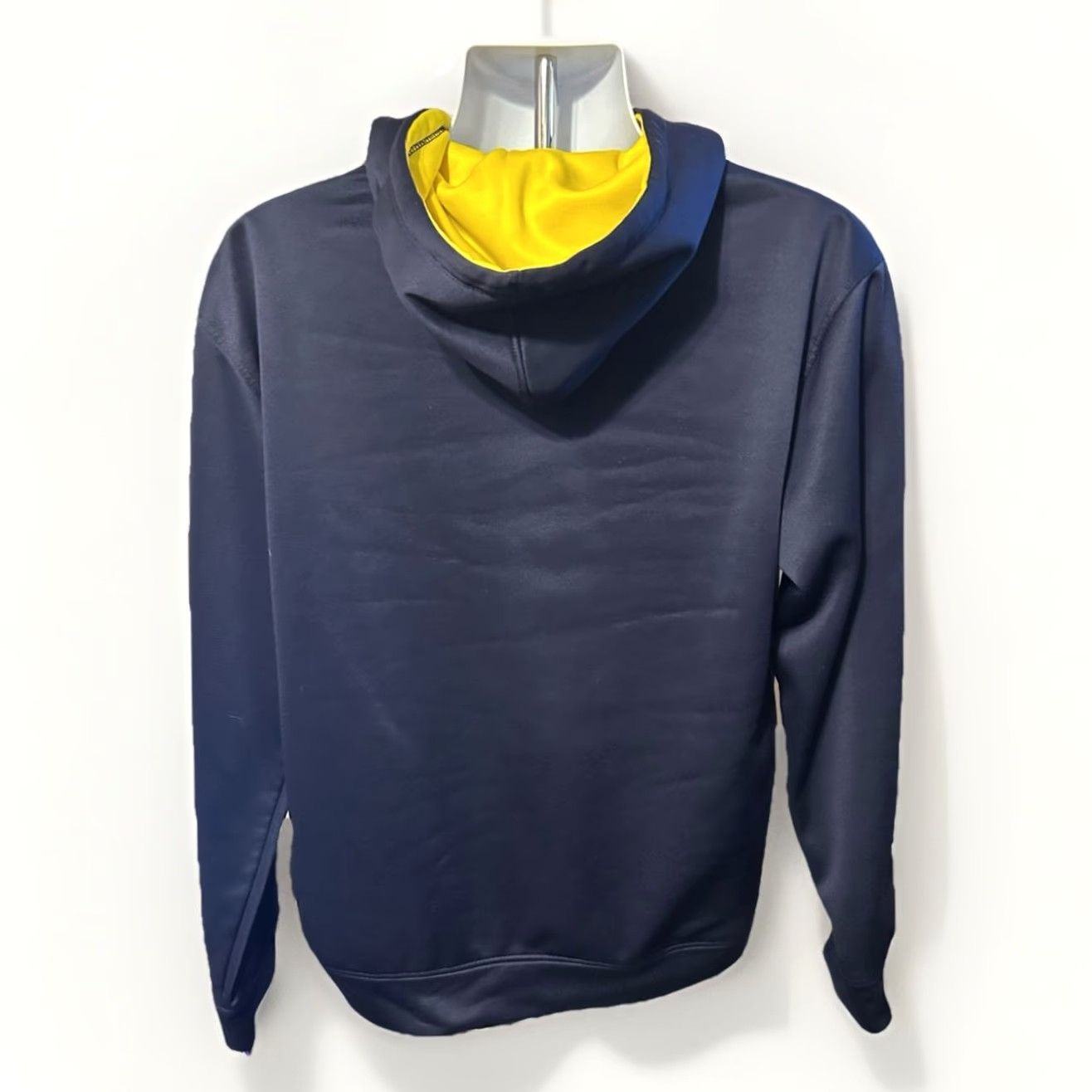 Vintage VINTAGE Knights Apparel Michigan Wolverine Hoodie Unisex Adults Medium Blue Knits Logo 2015 M Stitched Yellow M Mens Size US M / EU 48-50 / 2 - 2 Thumbnail