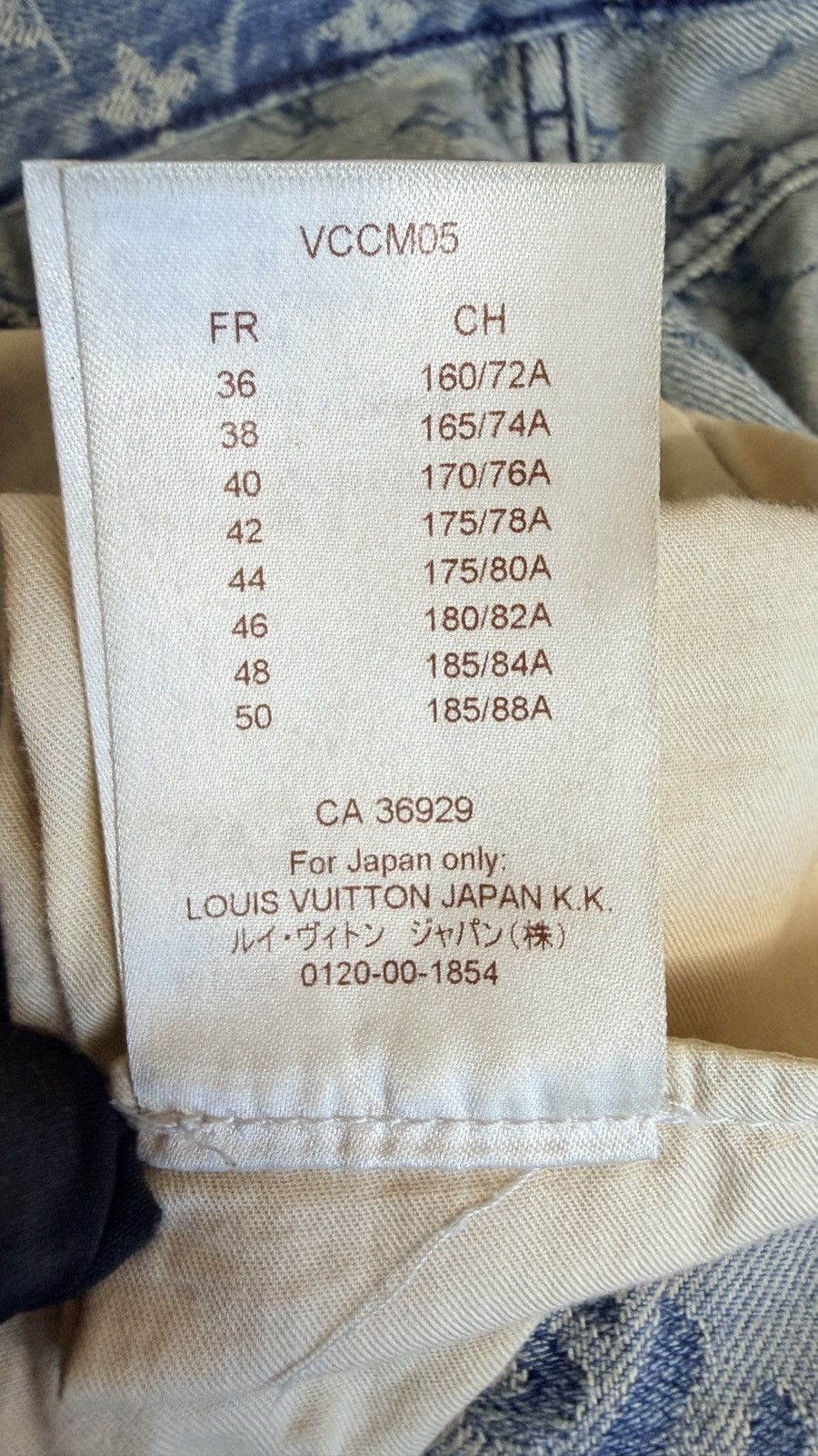 Louis Vuitton × Supreme Louis Vuitton X SUPREME 32 Denim Jeans Blue Monogram Size US 32 / EU 48 - 18 Thumbnail
