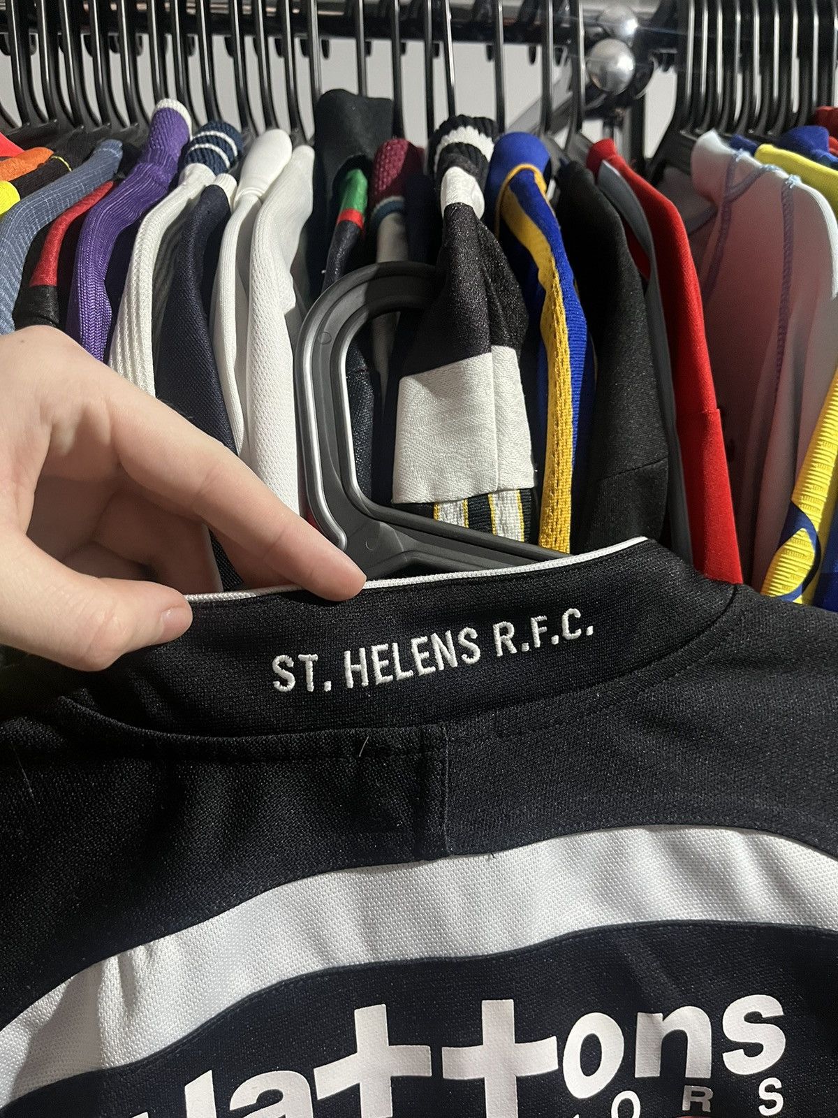 Other ISC St Helens R.F.C 2013/14 Away Jon Wilkin #12 Rugby Jersey Size US XS / EU 42 / 0 - 5 Thumbnail