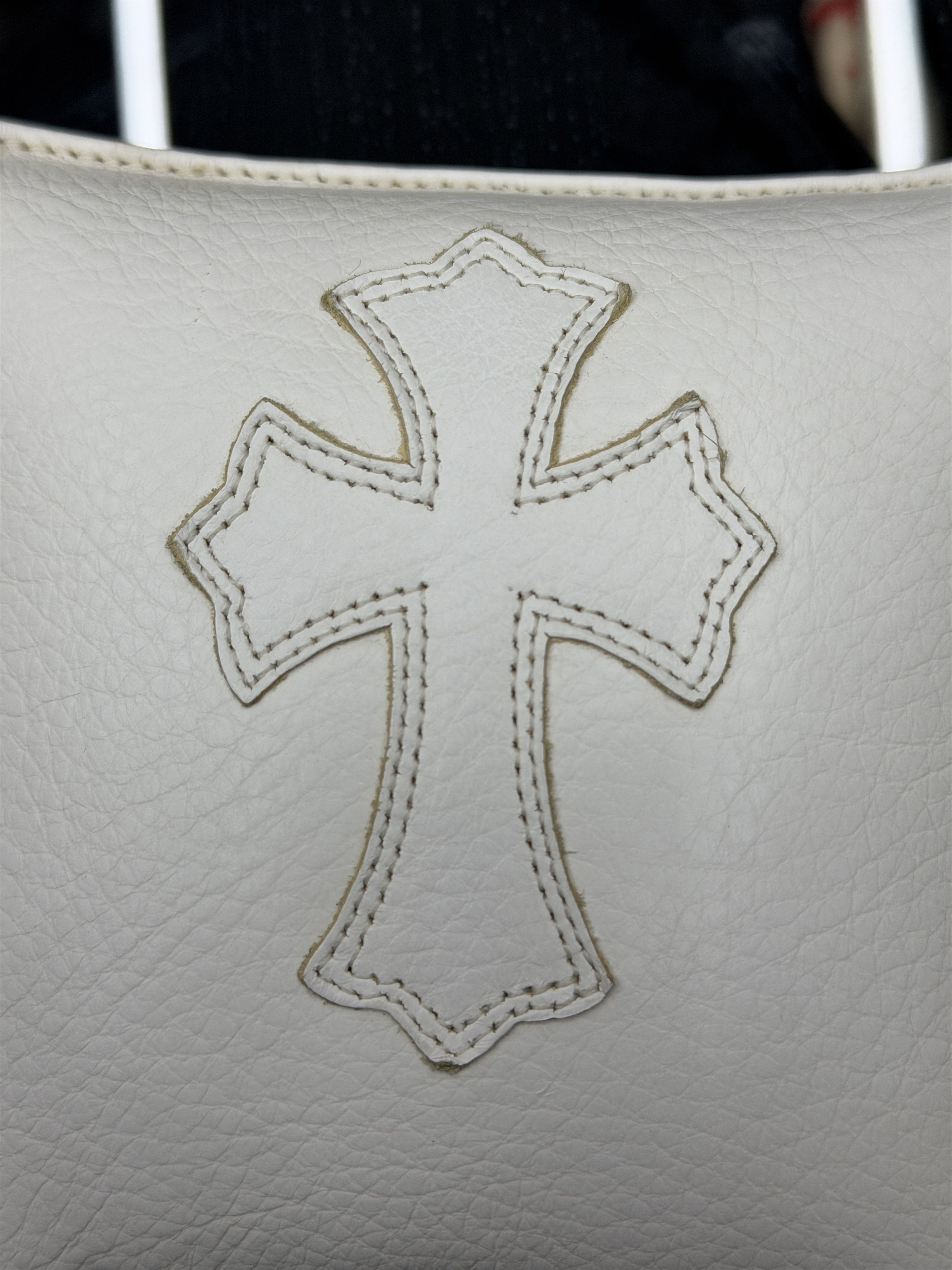 Chrome Hearts Chrome Hearts Cross Patch Mini Display Pillow White Size ONE SIZE - 4 Thumbnail
