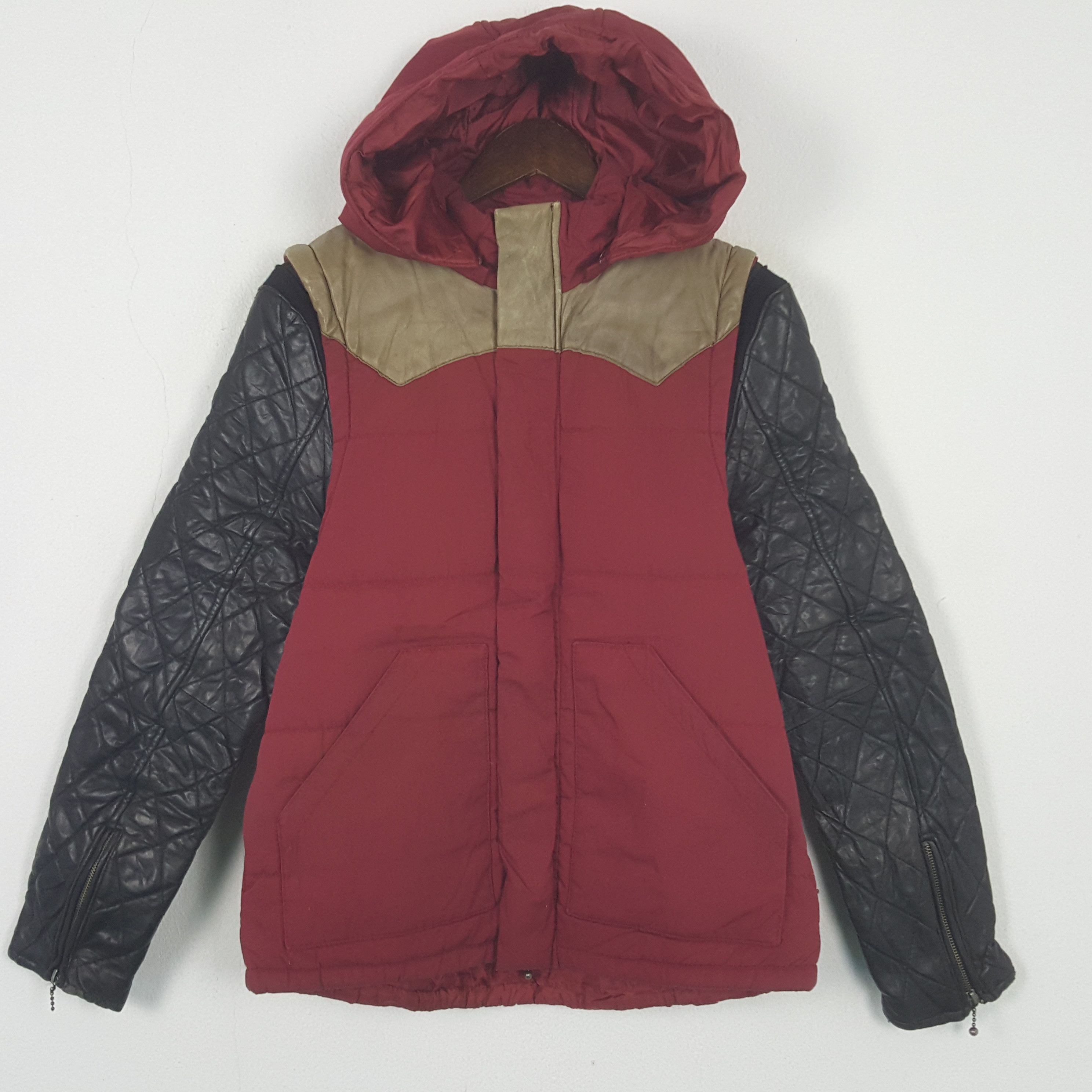 Vintage Qlamb Zipper Winter Jacket Hoodie