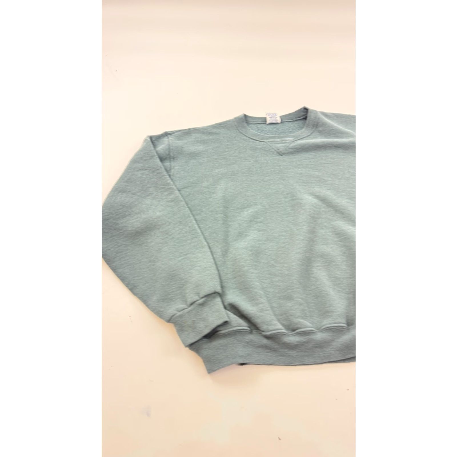 Russell Athletic Russell Athletic Sweatshirt Mens Medium Green Fleece Pullover Solid Crewneck Ribbed Cuffs Hem Adult Mens Size US M / EU 48-50 / 2 - 2 Thumbnail
