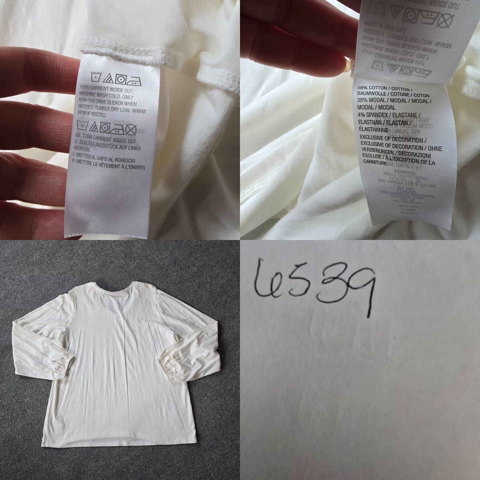 Vintage Susan Graver Top Women XL White Floral Embroidery Long Sleeve Blouse Shirt Casual Boho Fashion Vintage: No Size XL / US 12-14 / IT 48-50 - 8 Thumbnail