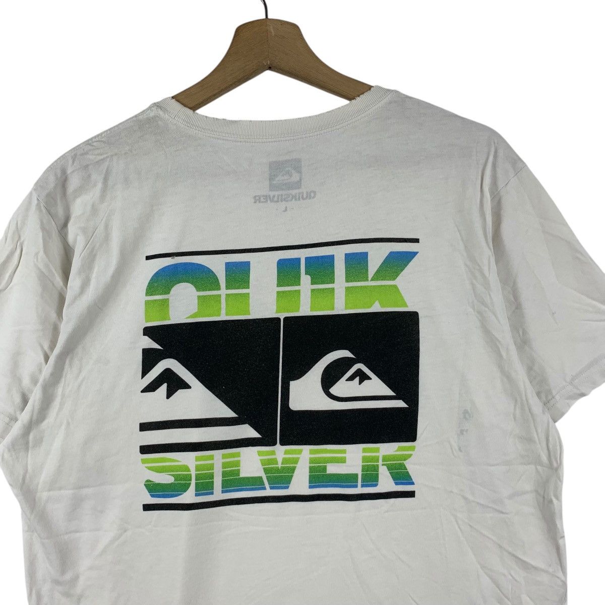 Quiksilver QUIKSILVER SURF AUSTRALIA Backhit Box Logo Tee Shirt Top Size US L / EU 52-54 / 3 - 7 Thumbnail