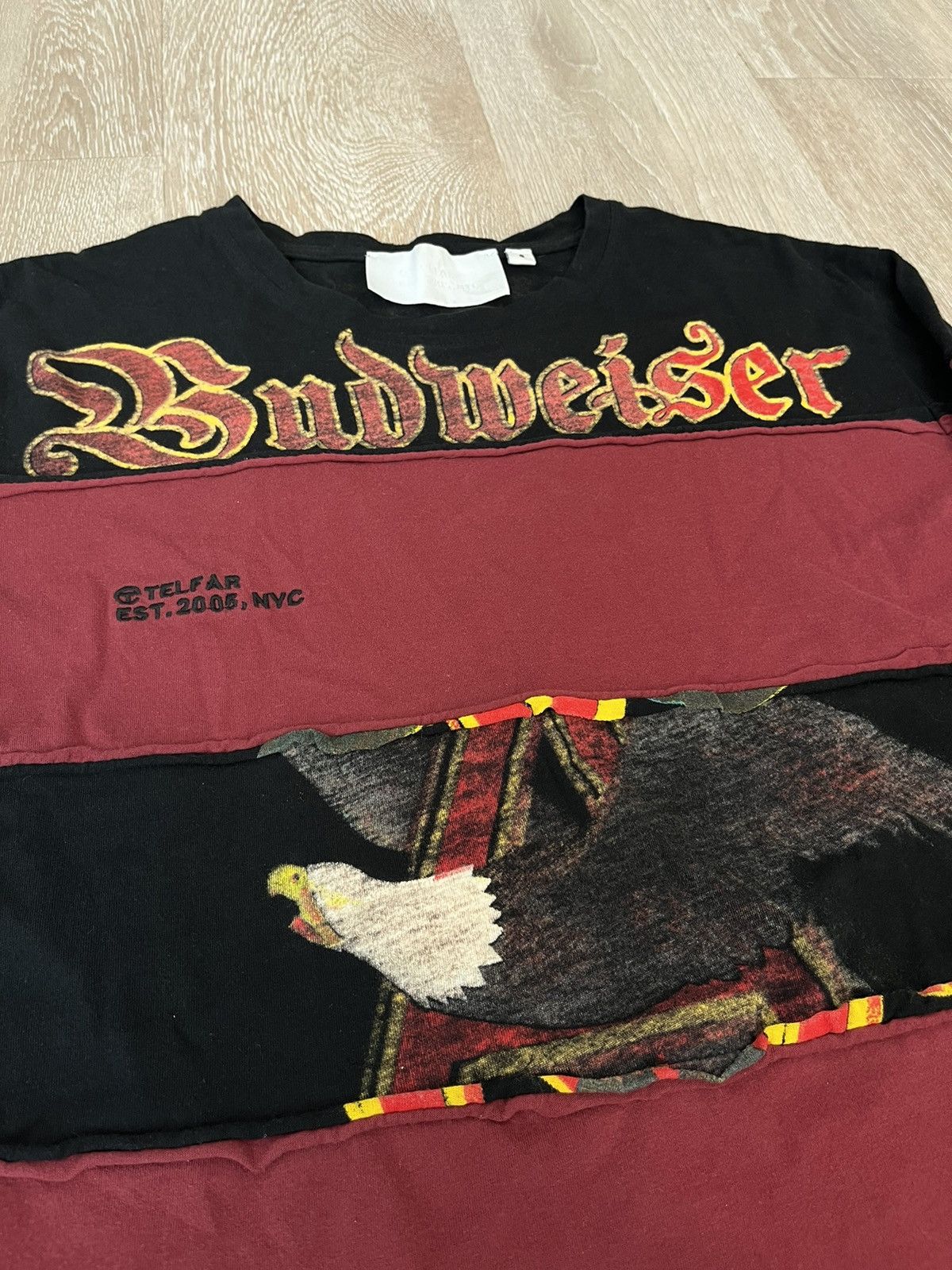 Telfar SS19 Telfar x Budweiser Rebuild Long Sleeve Shirt Size US L / EU 52-54 / 3 - 5 Thumbnail