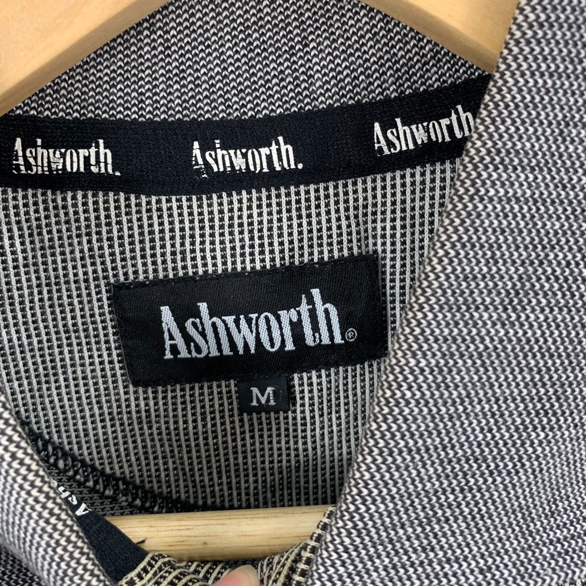 Ashworth Vintage ASHWORTH USA GOLF Embroidered Logo Polo Tee Shirt Size US M / EU 48-50 / 2 - 8 Thumbnail