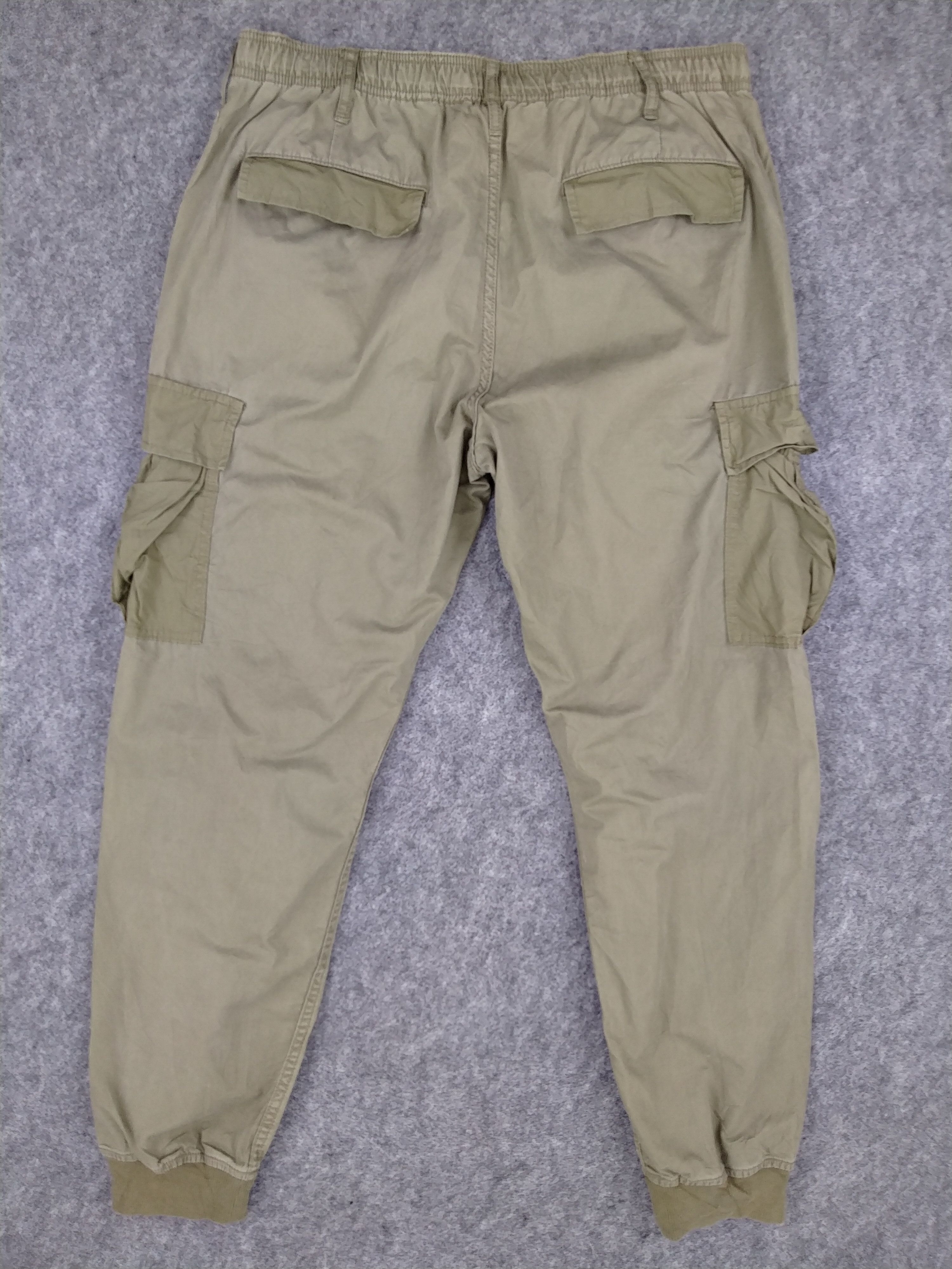 Japanese Brand Elastic/Drawstring Waist Japanese Brand Cargo 32x27.5 -CP075 Size US 32 / EU 48 - 2 Thumbnail