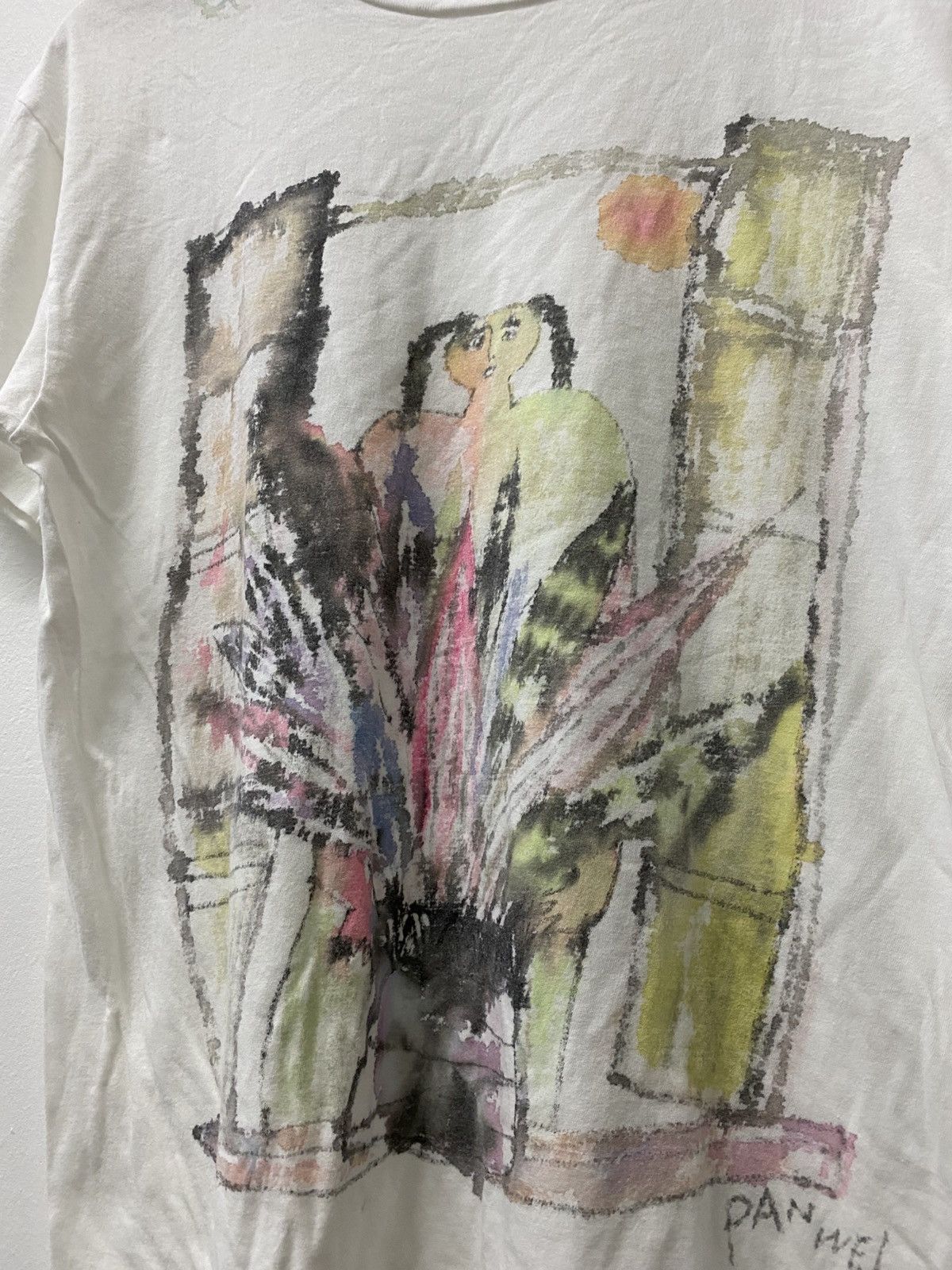 Vintage Vintage Art Single Girl Colourful Size US L / EU 52-54 / 3 - 3 Thumbnail