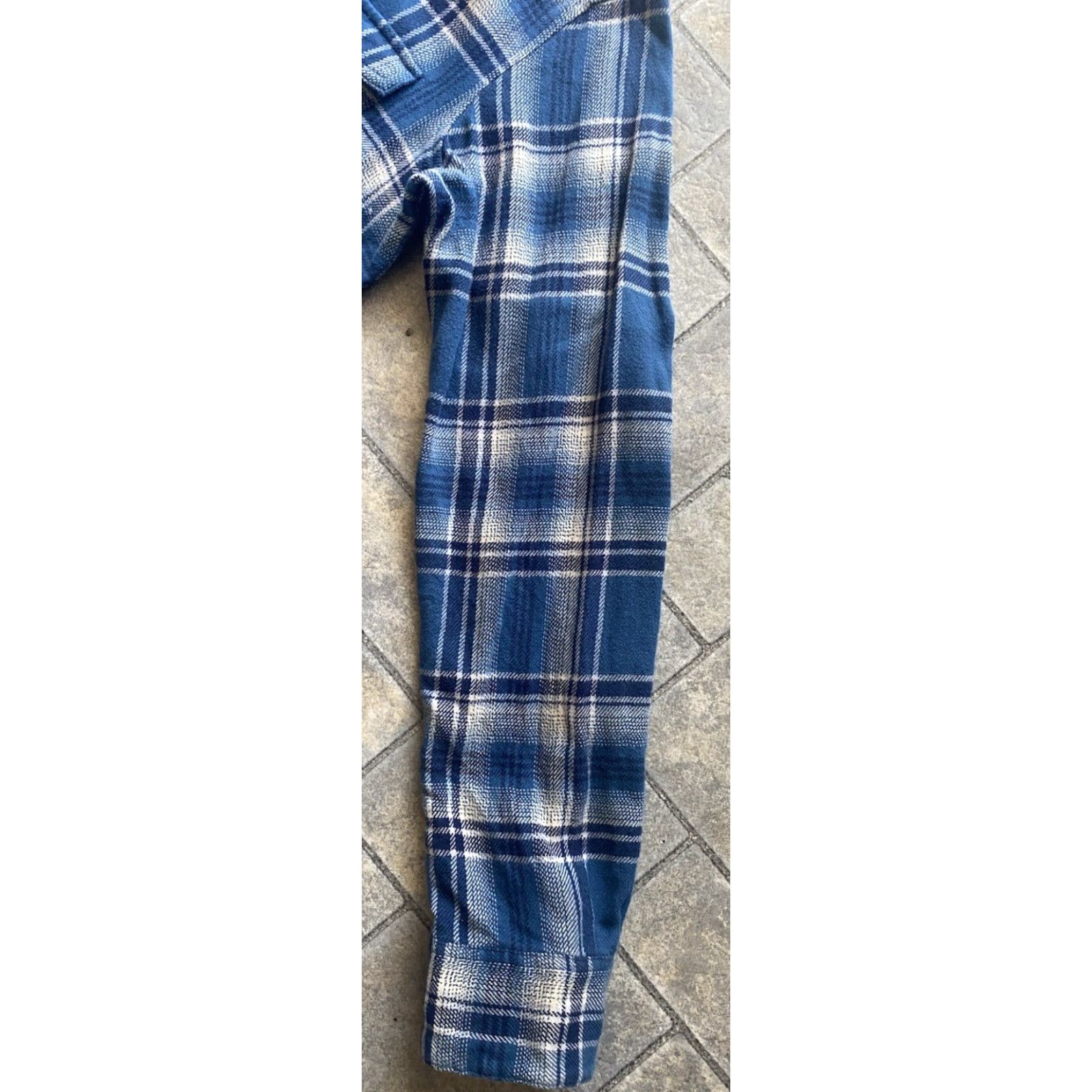 Patagonia Patagonia Flannel Shirt Women’s Size 8 Blue Plaid Organic Cotton Button-Up Long Sleeve Vintage? Size M / US 6-8 / IT 42-44 - 7 Thumbnail