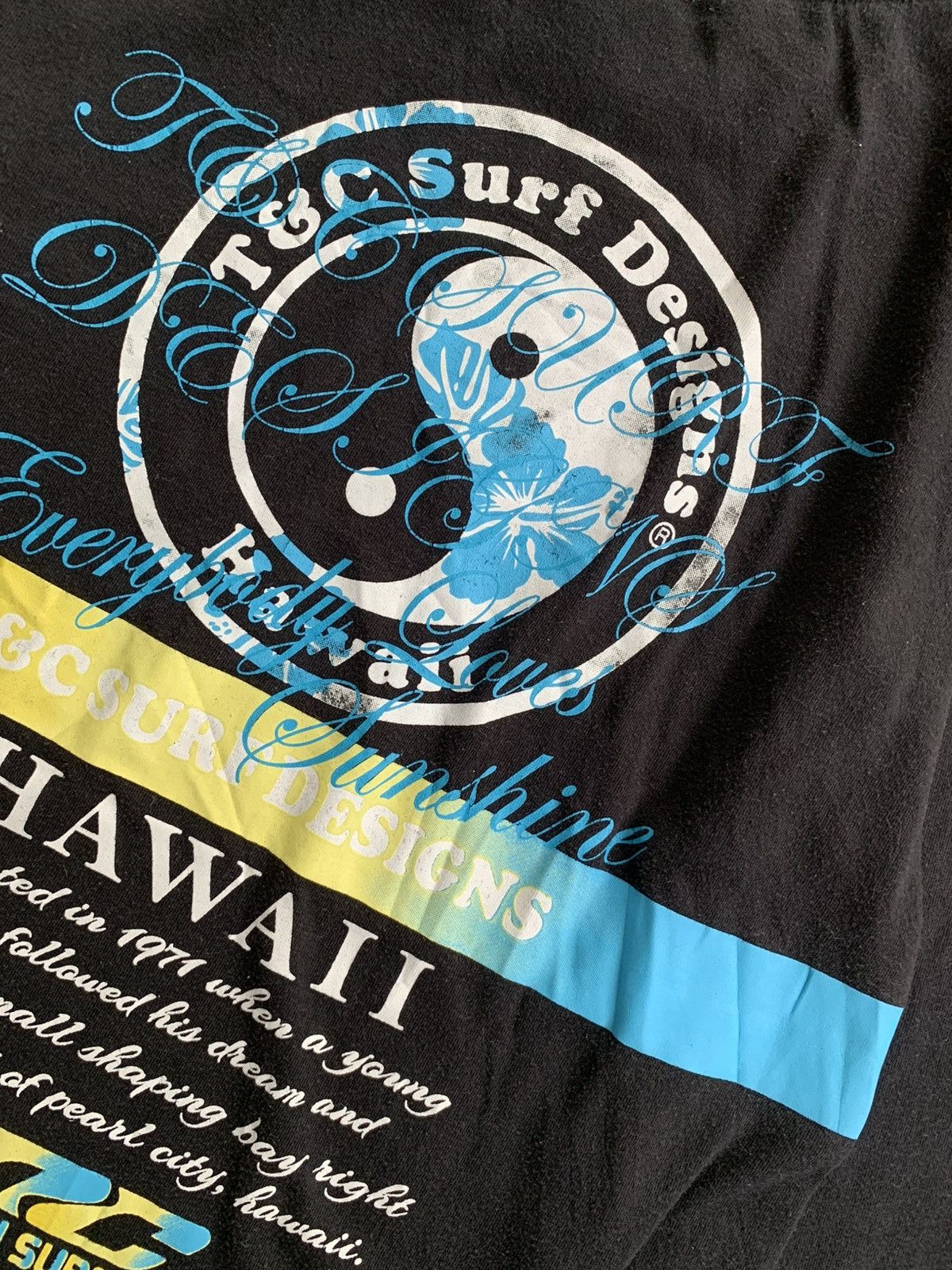 Japanese Brand T&C Surf Designs Hawaii Long Sleeve Tee Y2K Graphic Size US S / EU 44-46 / 1 - 13 Thumbnail