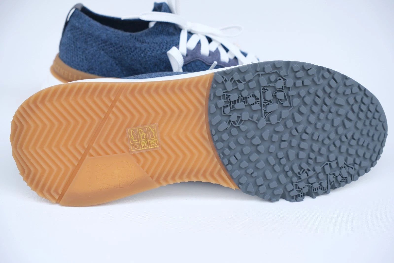 Brunello Cucinelli New Brunello Cucinelli Knitwear Sneakers UK 10 US 11 EU Size US 11 / EU 44 - 5 Thumbnail