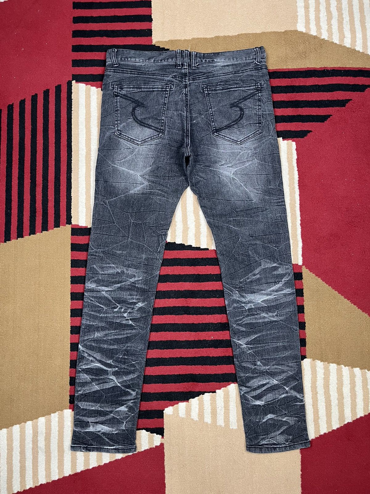 semanticdesign Semantic Design Faded Jeans Size US 33 - 6 Thumbnail