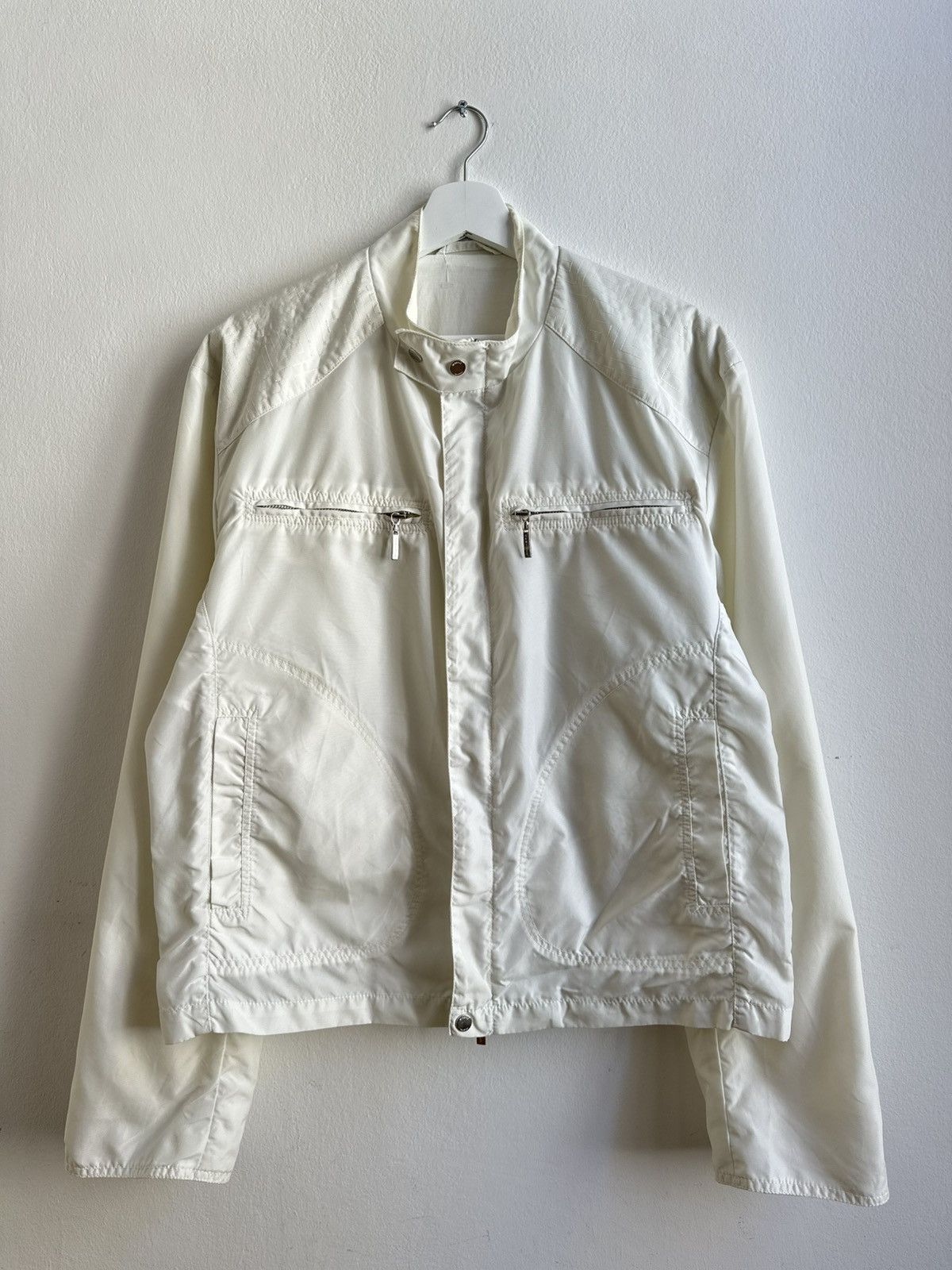 Versace Versace Collection Vintage Rare Luxury Cropped Zipper Jacket Size US M / EU 48-50 / 2 - 2 Thumbnail