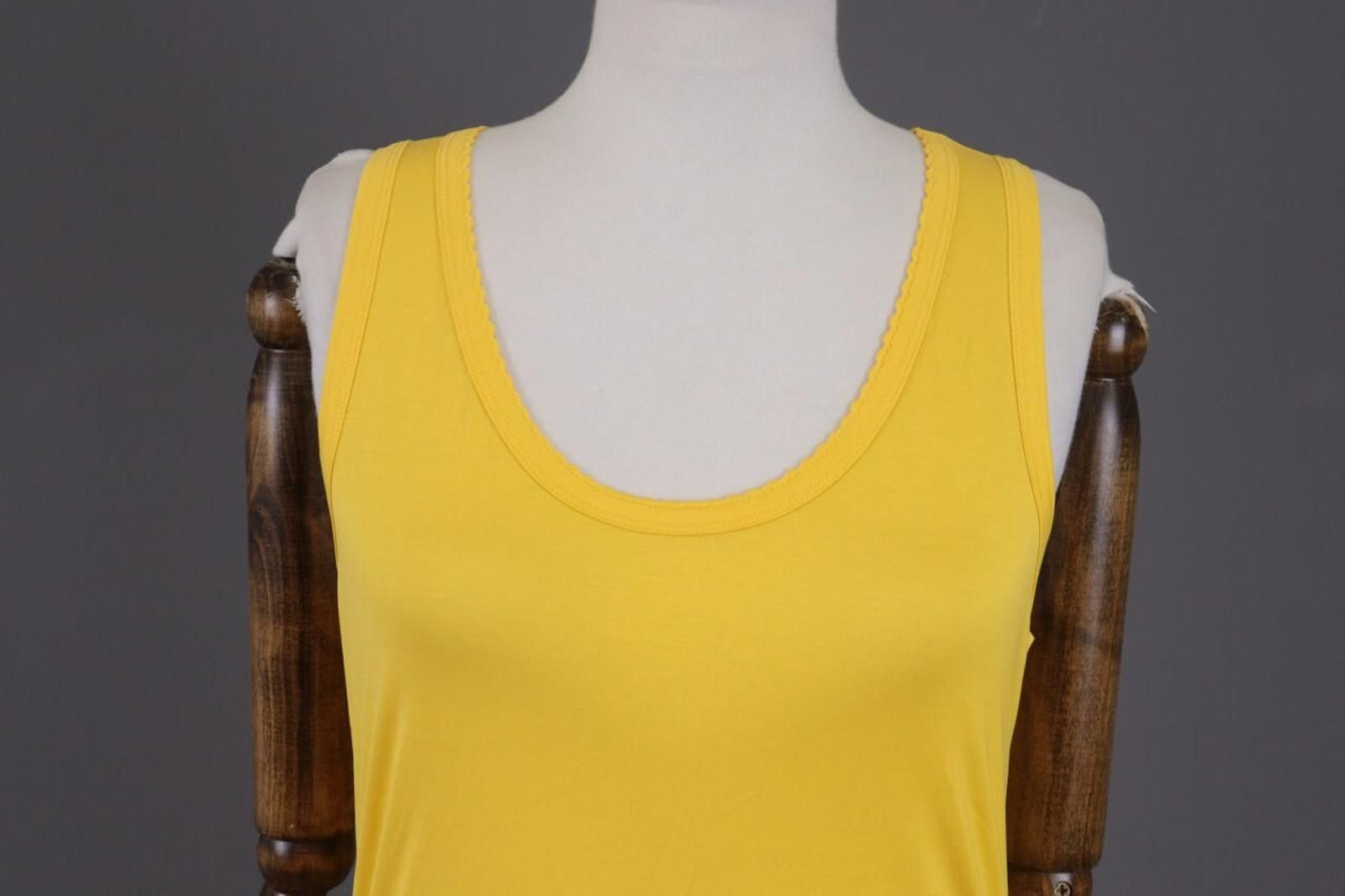 Designer High Use Claire Campbell Yellow Summer Tunic Dress Size M / US 6-8 / IT 42-44 - 3 Thumbnail