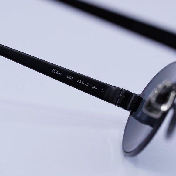 Saint Laurent Paris 🕶️ New Saint Laurent SL692 001 Sunglasses - Semimatte Black Size ONE SIZE - 6 Thumbnail