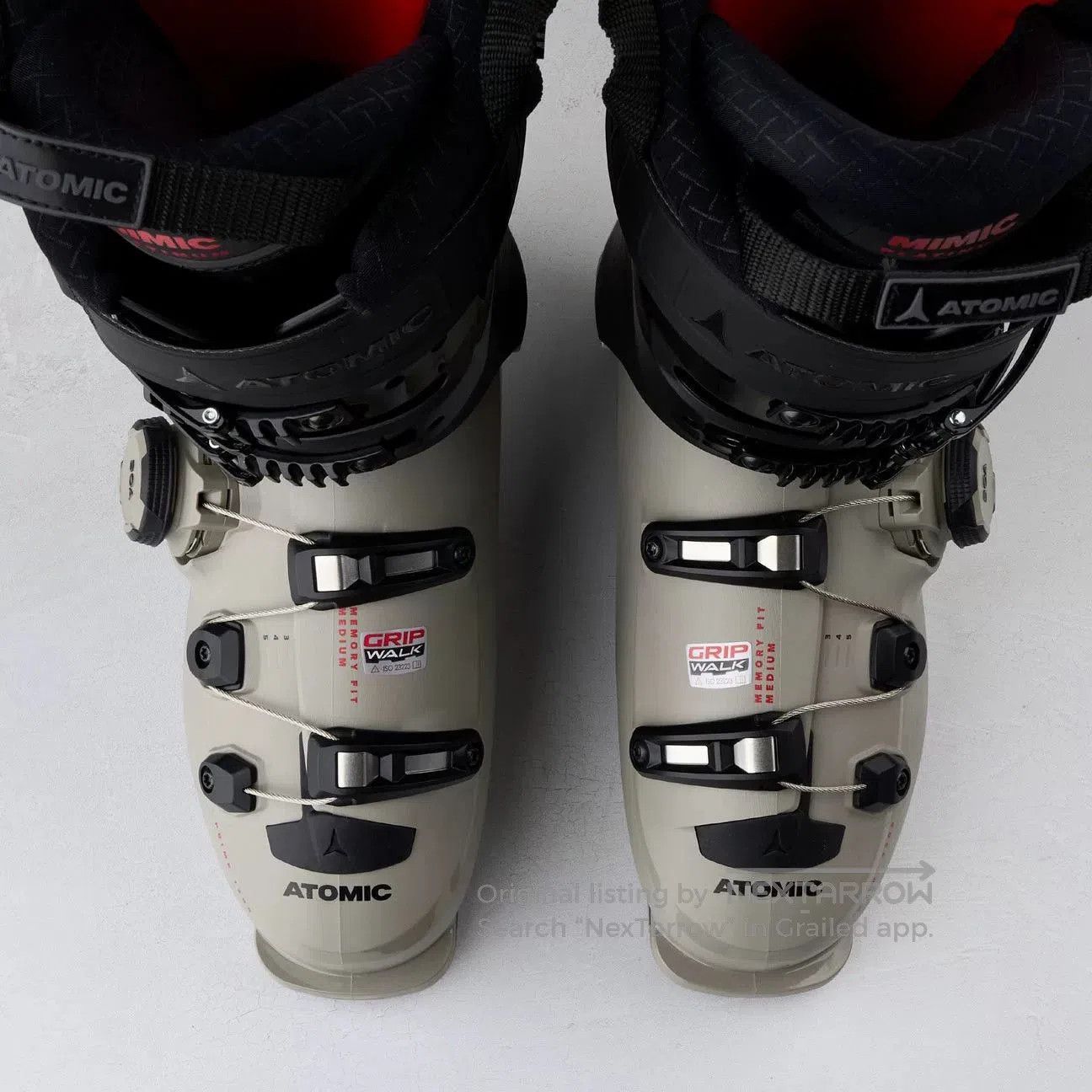 Atomic ATOMIC Prime 130s BOA Men's Ski Boots. Size US 8.5 / EU 41-42 - 3 Thumbnail