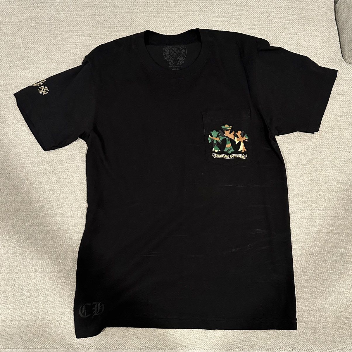 Chrome Hearts Chrome Hearts Horseshoe Camo T-Shirt | Grailed