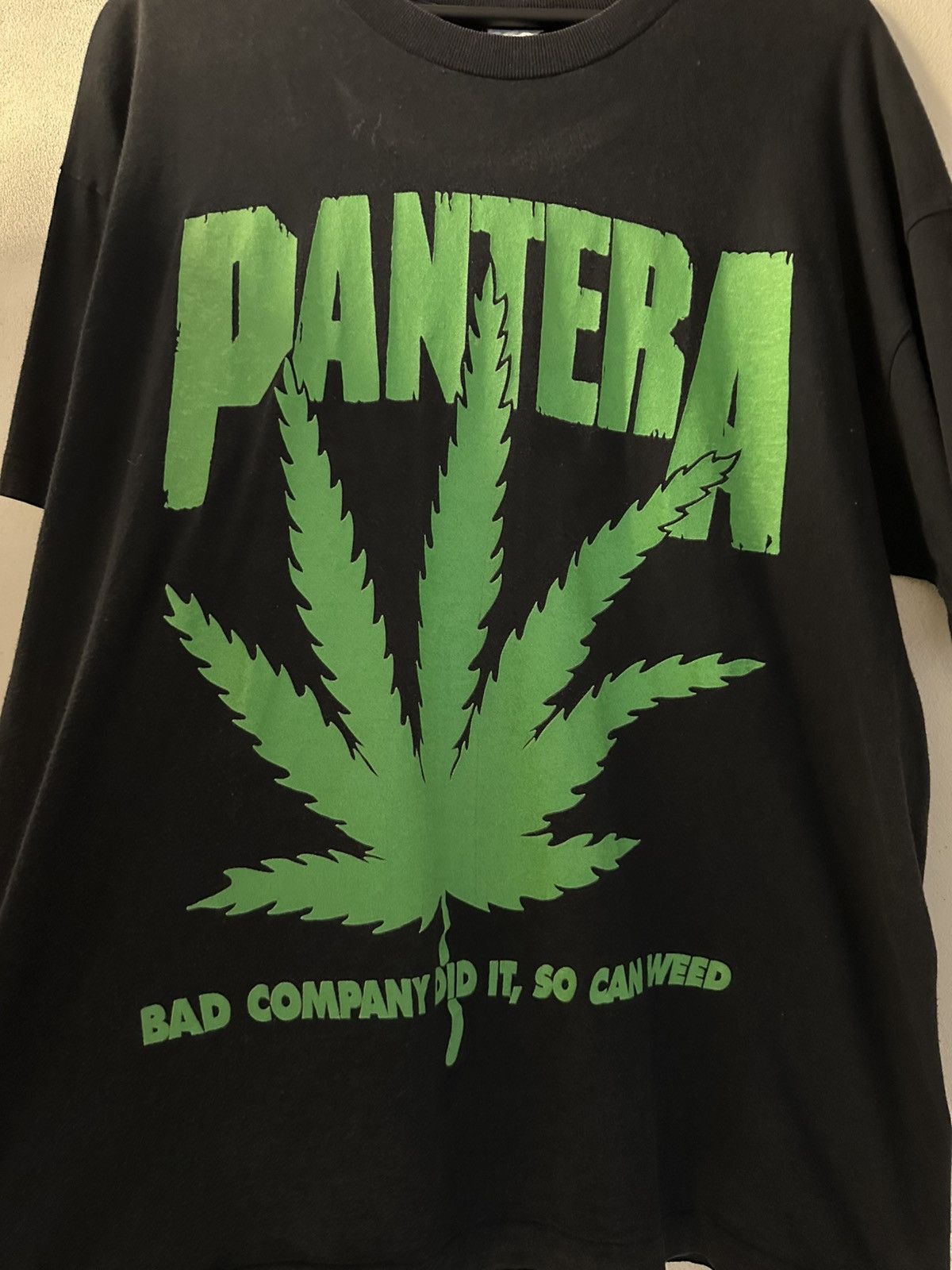 Vintage Vintage 90s Pantera t-shirt Size US XL / EU 56 / 4 - 2 Thumbnail