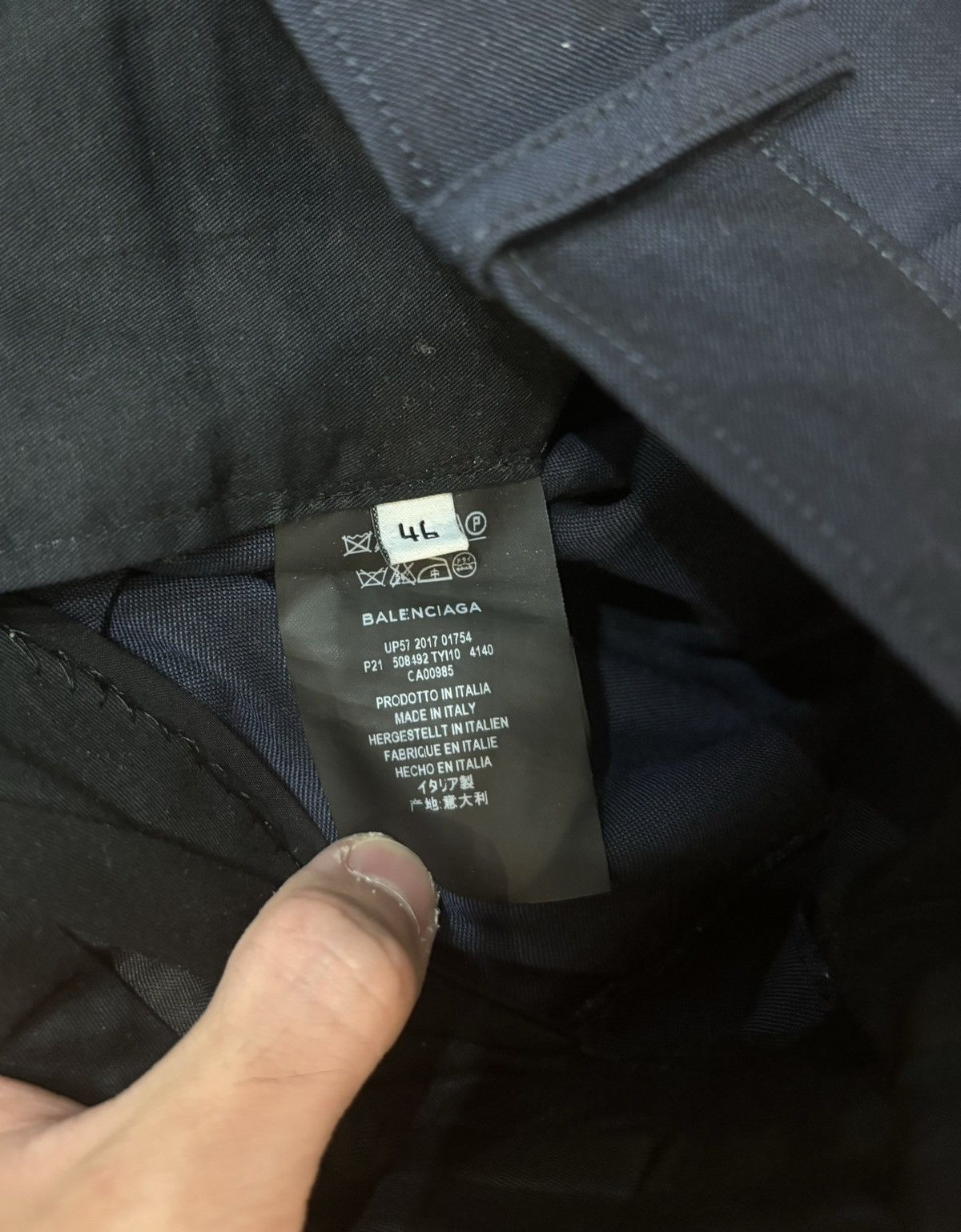 Balenciaga Balenciaga Slack Pants [Used] Size US 30 / EU 46 - 8 Thumbnail