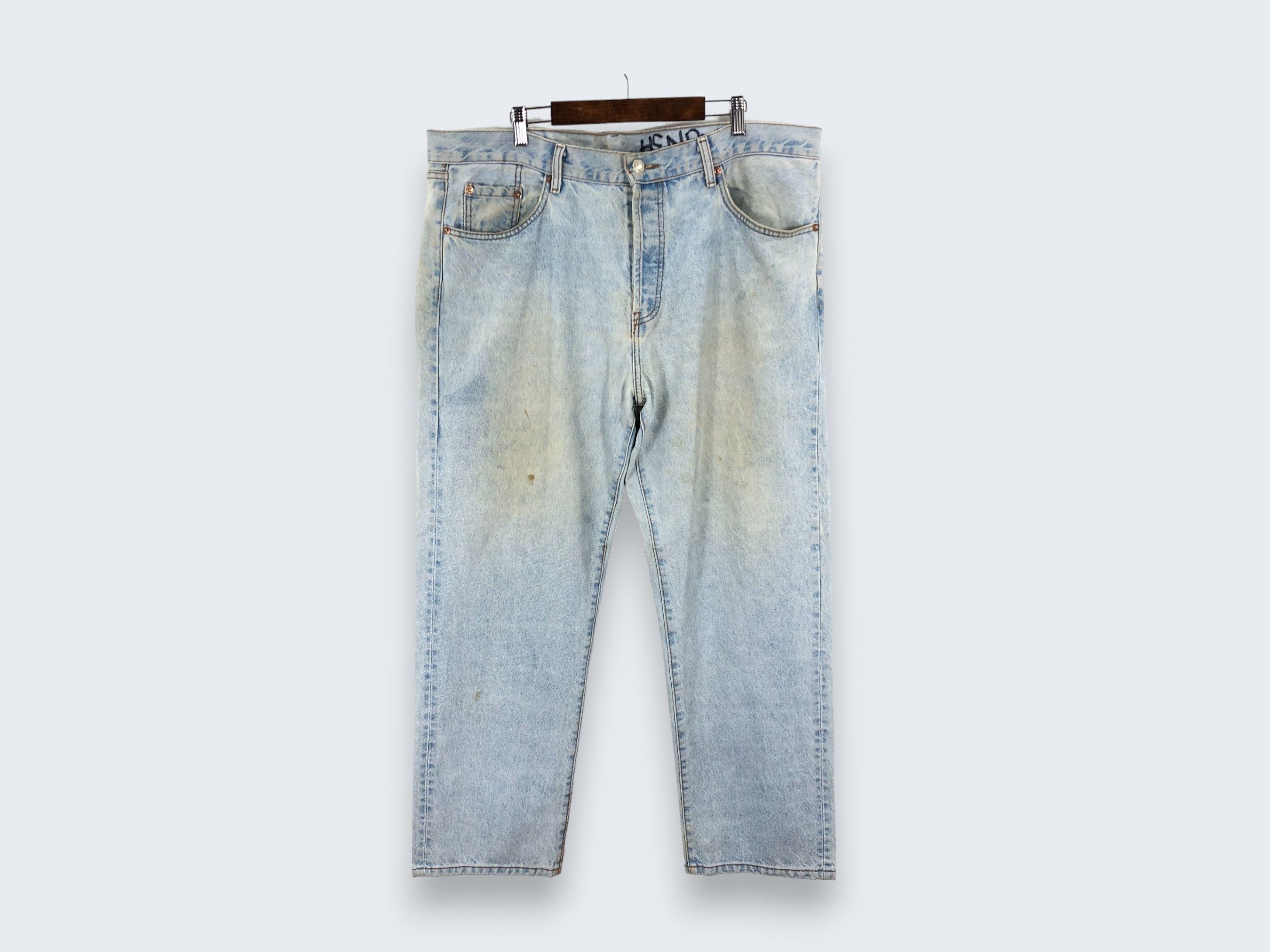 41 x 30 Distresseed Vintage Levi 569 Jeans L1663