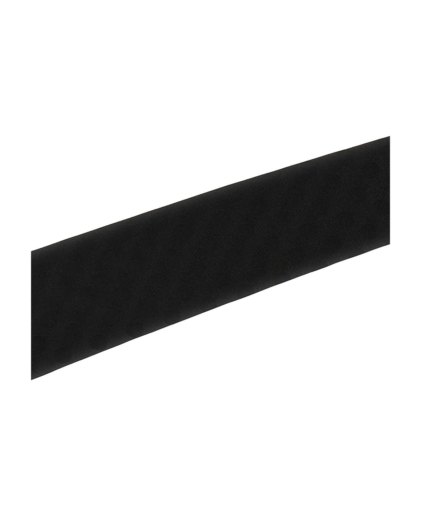 Saint Laurent Paris oc11z0126 777839 Size: L / Dotted Tie in Black Size ONE SIZE - 3 Thumbnail