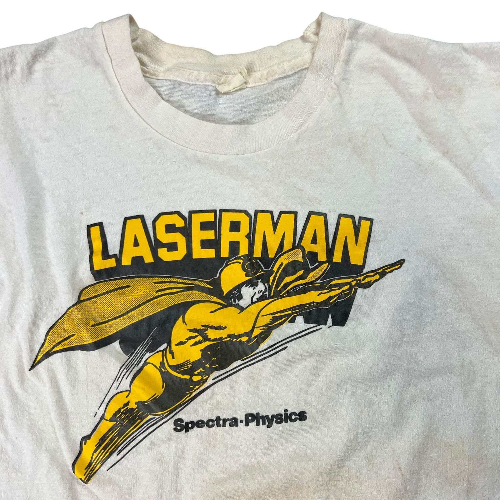 Vintage Vintage 1970s Laserman Spectra Physics tee (M) Size US M / EU 48-50 / 2 - 4 Thumbnail