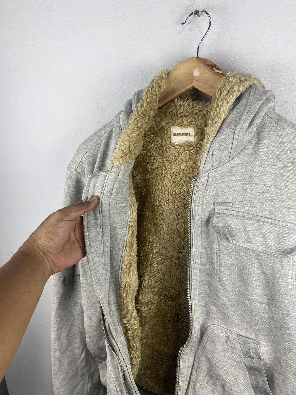Diesel × Le Grande Bleu (L.G.B.) Diesel Sweater Fleece Hoodie Size US M / EU 48-50 / 2 - 7 Thumbnail