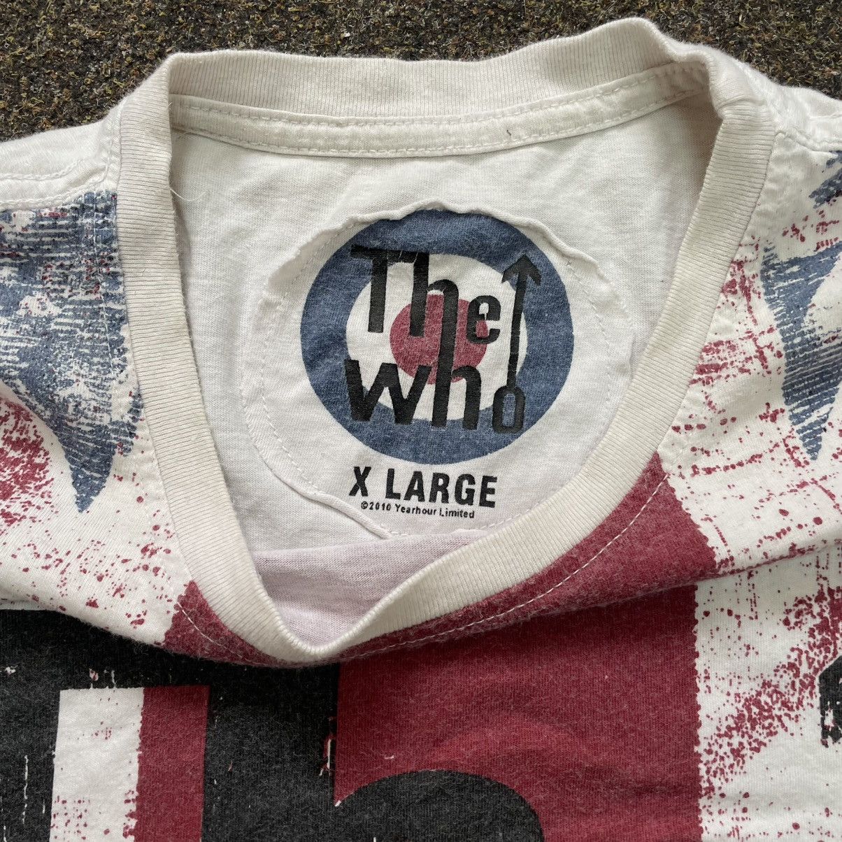Vintage Vintage 90s The Who Sun Faded Band Graphic Tee Punk Baggy XL Size US XL / EU 56 / 4 - 5 Thumbnail