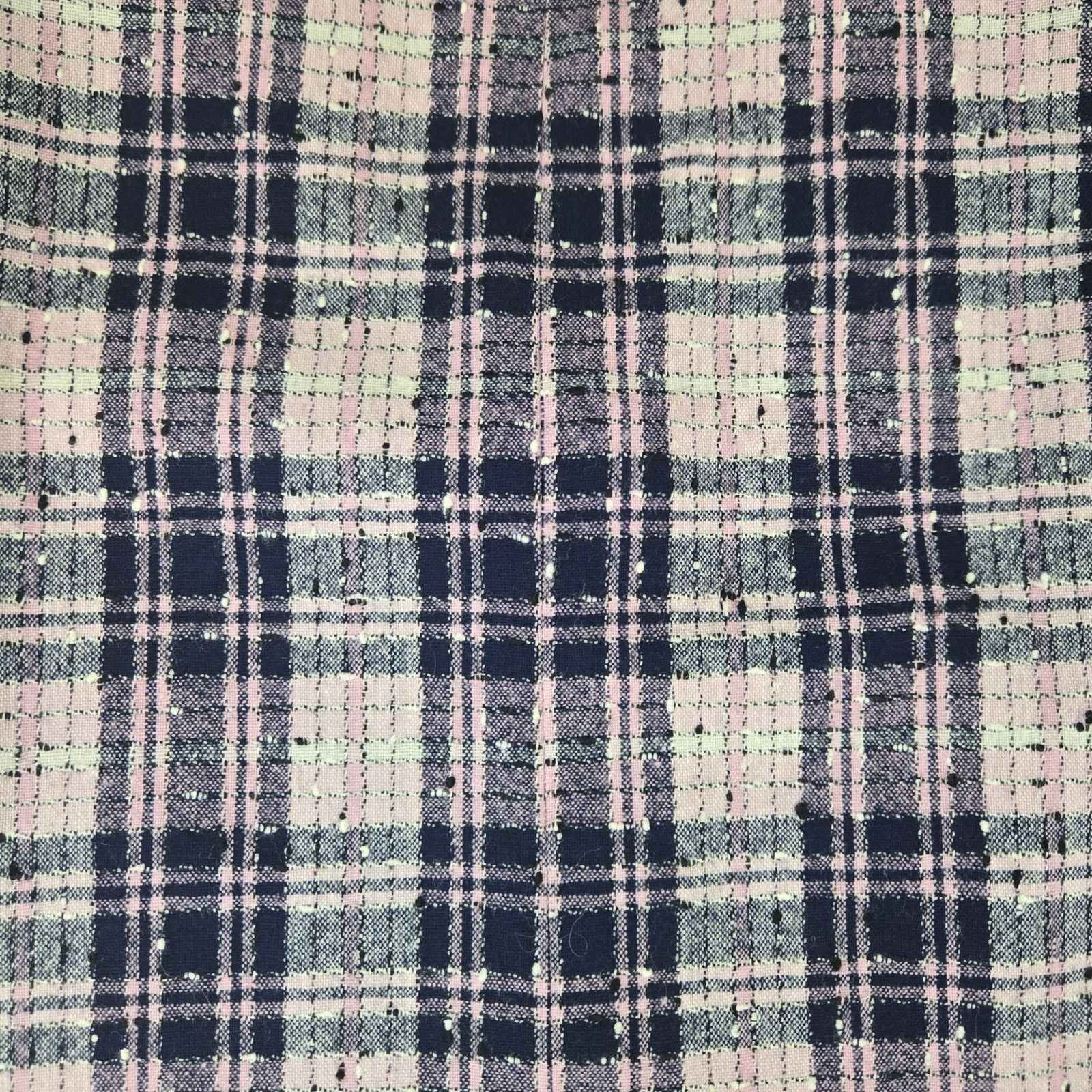 Pendleton Vintage 90s Pendleton Pink Plaid Wool Tweed Blazer Deadstock Size XL / US 12-14 / IT 48-50 - 6 Thumbnail